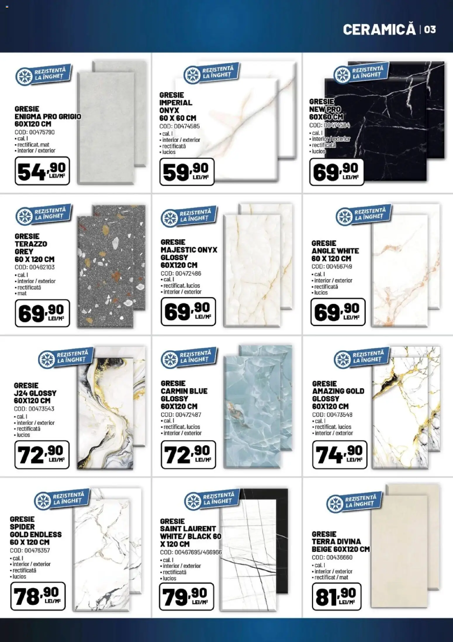 Catalog Ambient 3 Martie - 1 Aprilie 2026 | Pagina 3 | Produse: Gresie