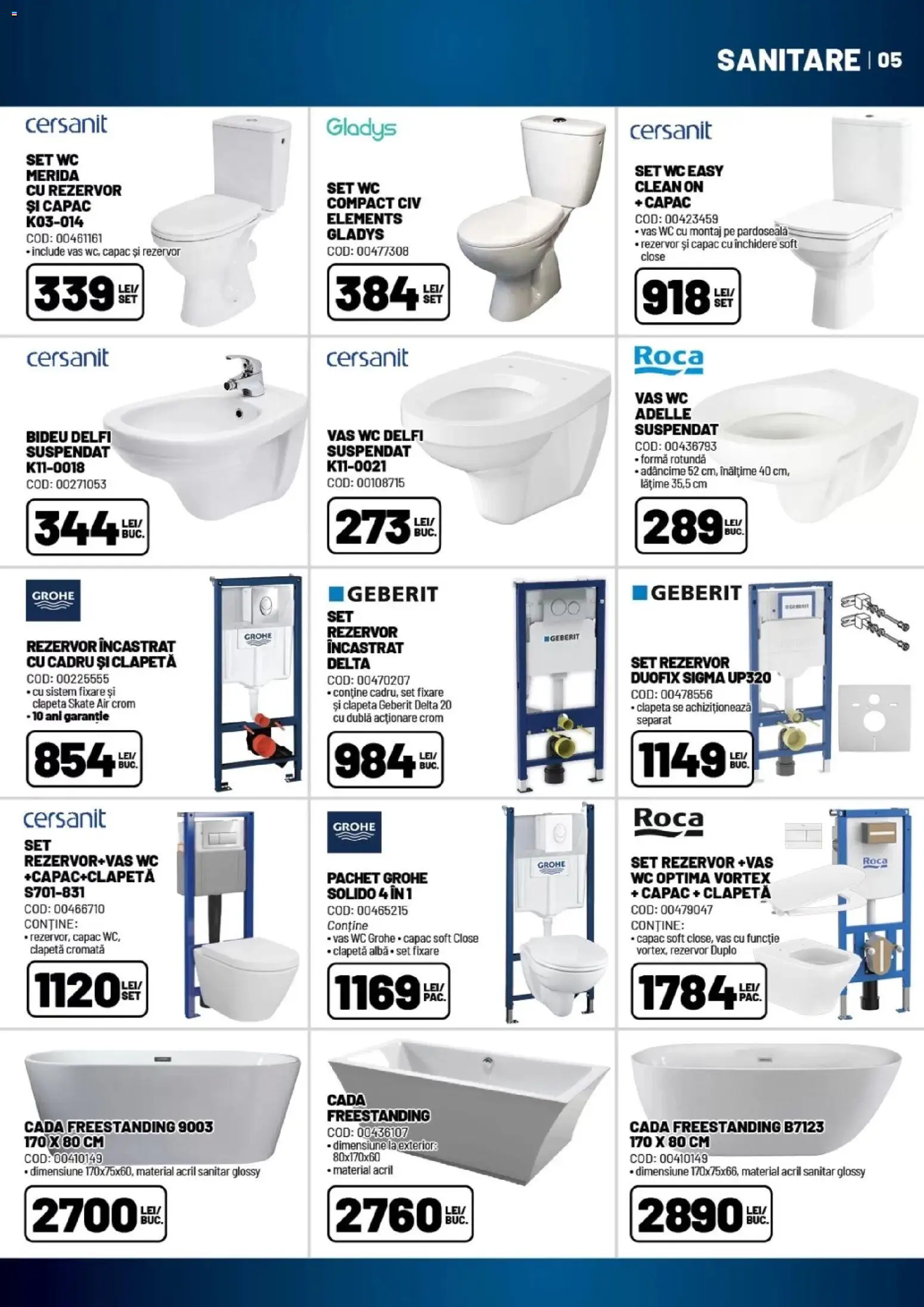 Catalog Ambient 3 Martie - 1 Aprilie 2026 | Pagina 5 | Produse: Pomelo, Cadă, Pardoseală