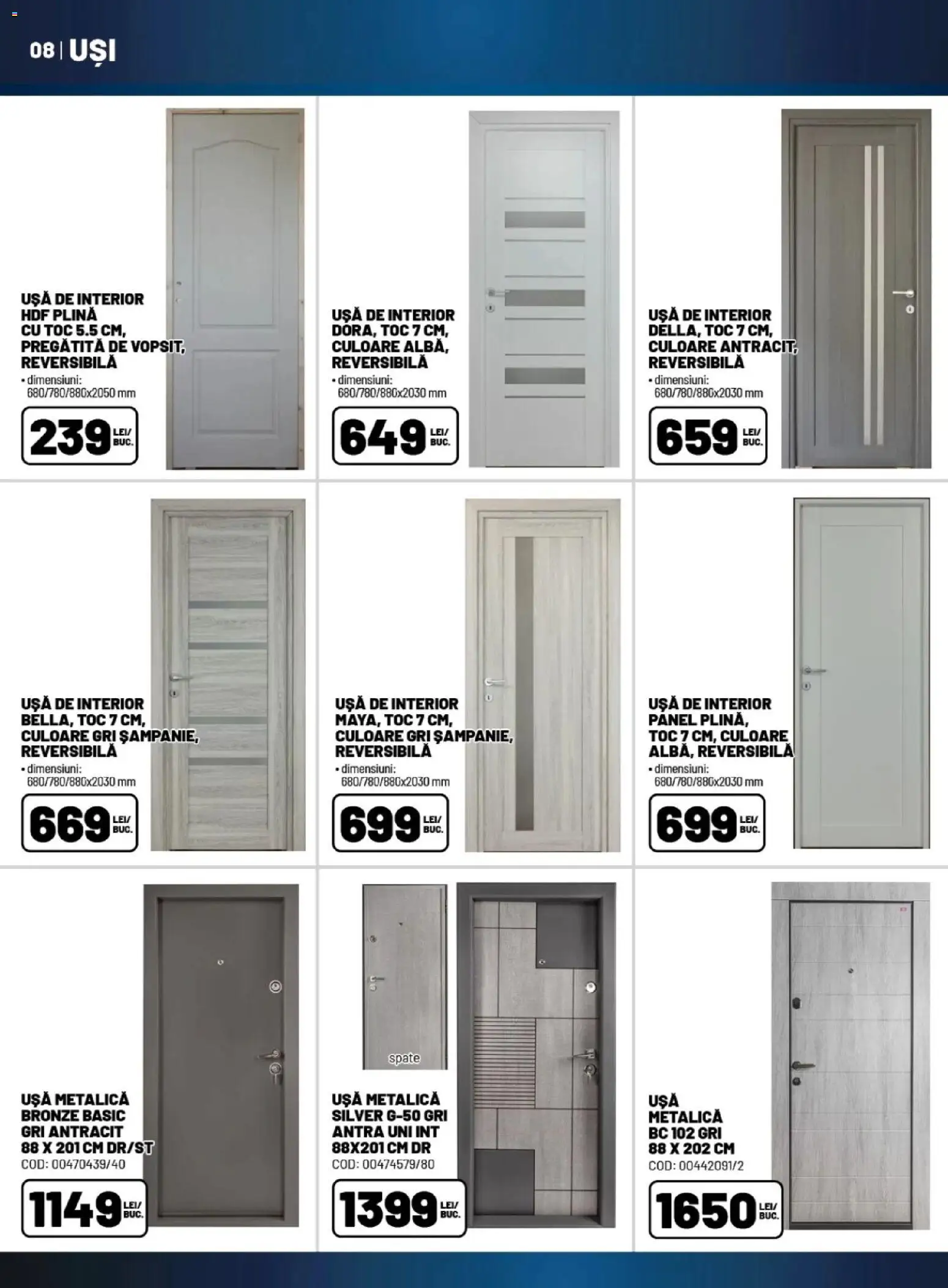 Catalog Ambient 3 Martie - 1 Aprilie 2026 | Pagina 8 | Produse: Ușă