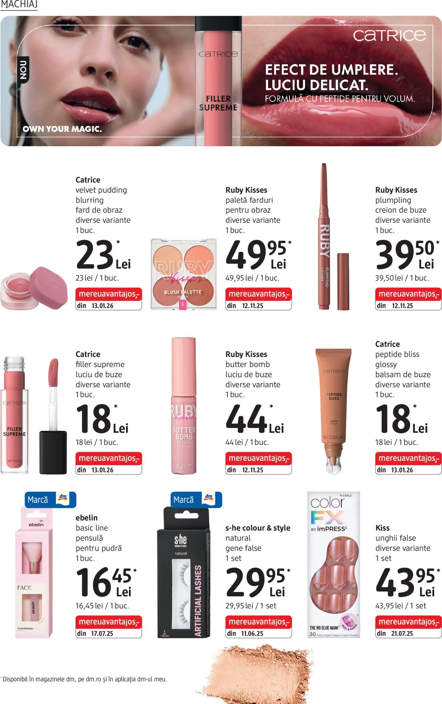 Catalog DM Drogerie Markt 5 - 30 Martie 2026 | Pagina 12 | Produse: Delgeç, Machiaj, Pudră, Balsam