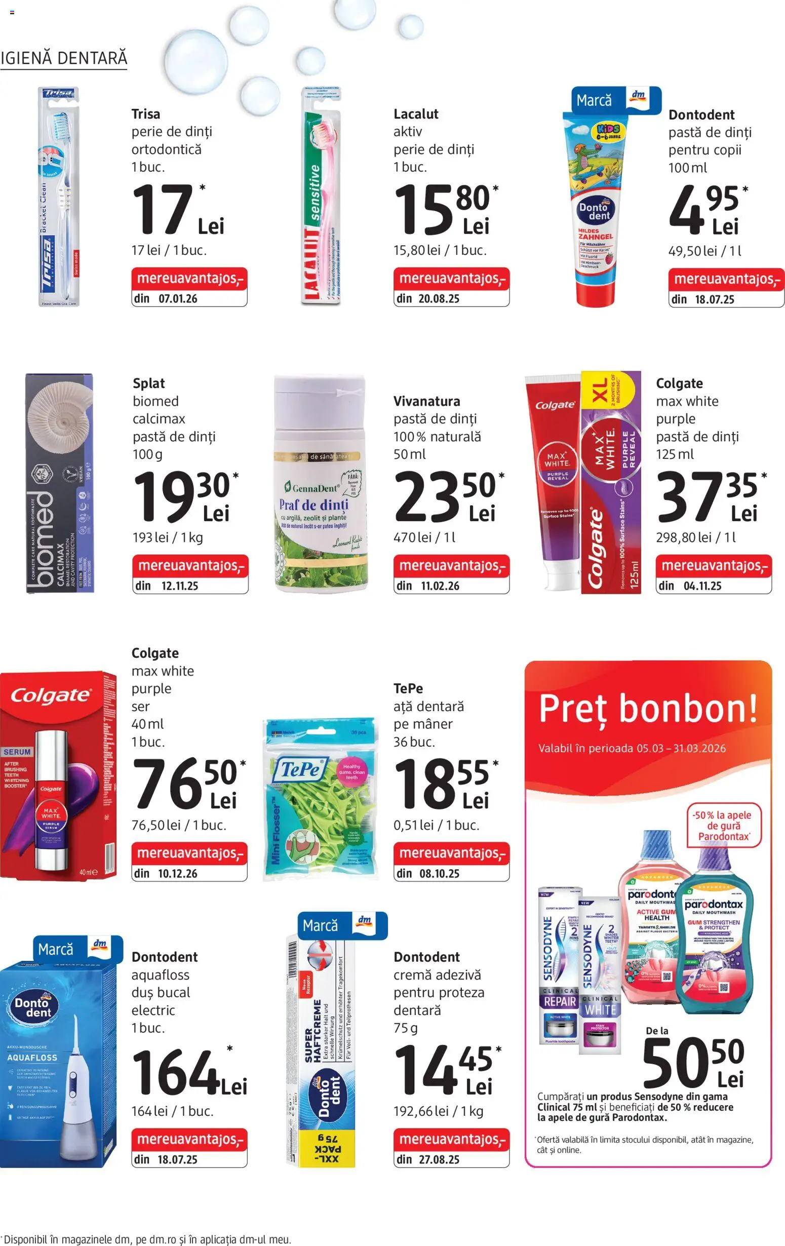 Catalog DM Drogerie Markt 5 - 30 Martie 2026 | Pagina 22 | Produse: Serum, Pomelo, Mâner, Pastă de dinți