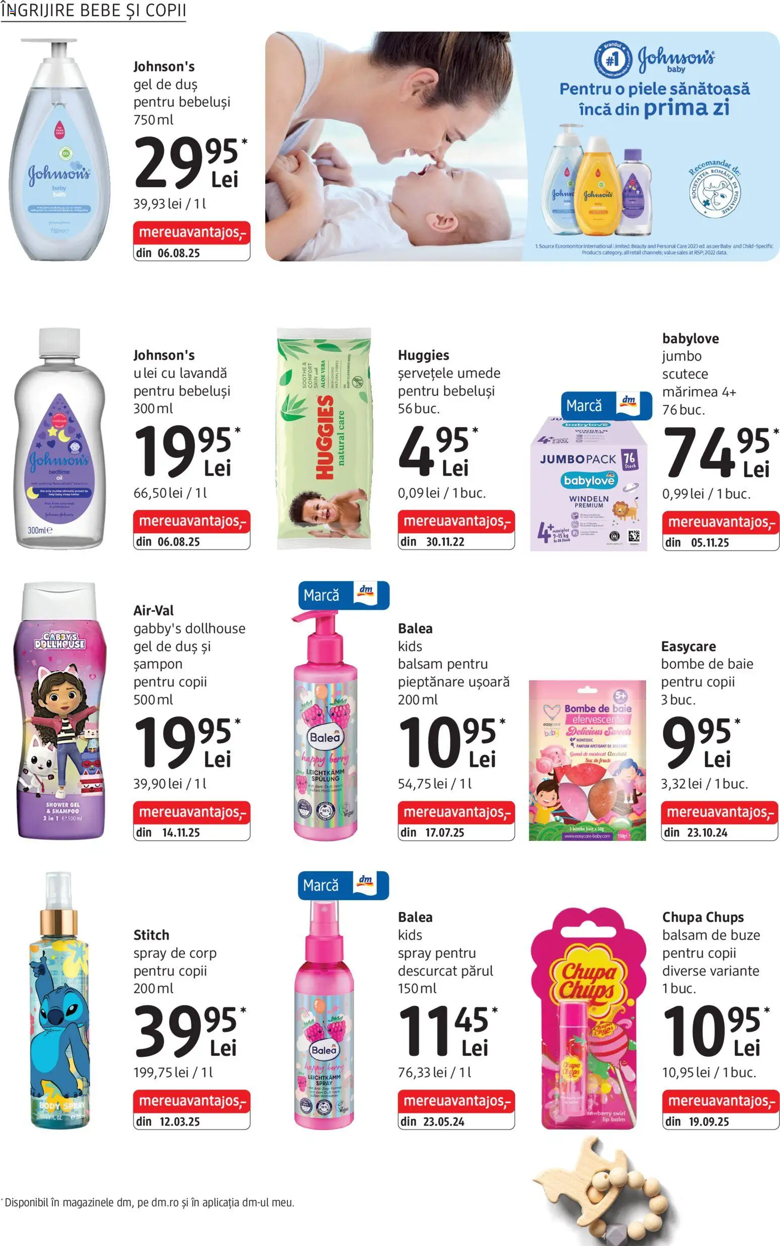 Catalog DM Drogerie Markt 5 - 30 Martie 2026 | Pagina 24 | Produse: Șampon, Șervețele umede, Scutece, Fructe