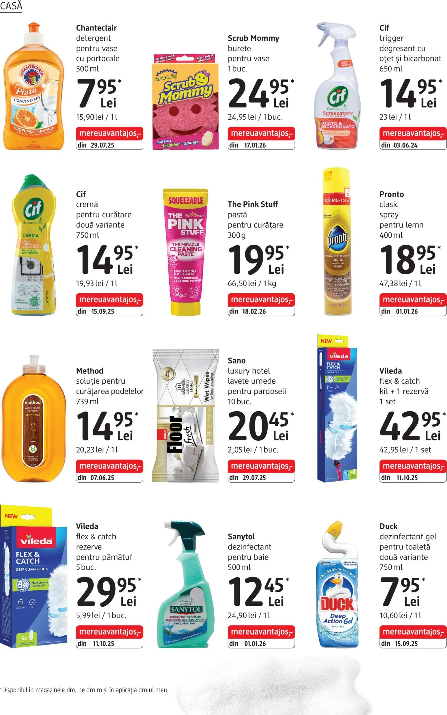 Catalog DM Drogerie Markt 5 - 30 Martie 2026 | Pagina 28 | Produse: Toaletă, Burete, Cremă, Detergent