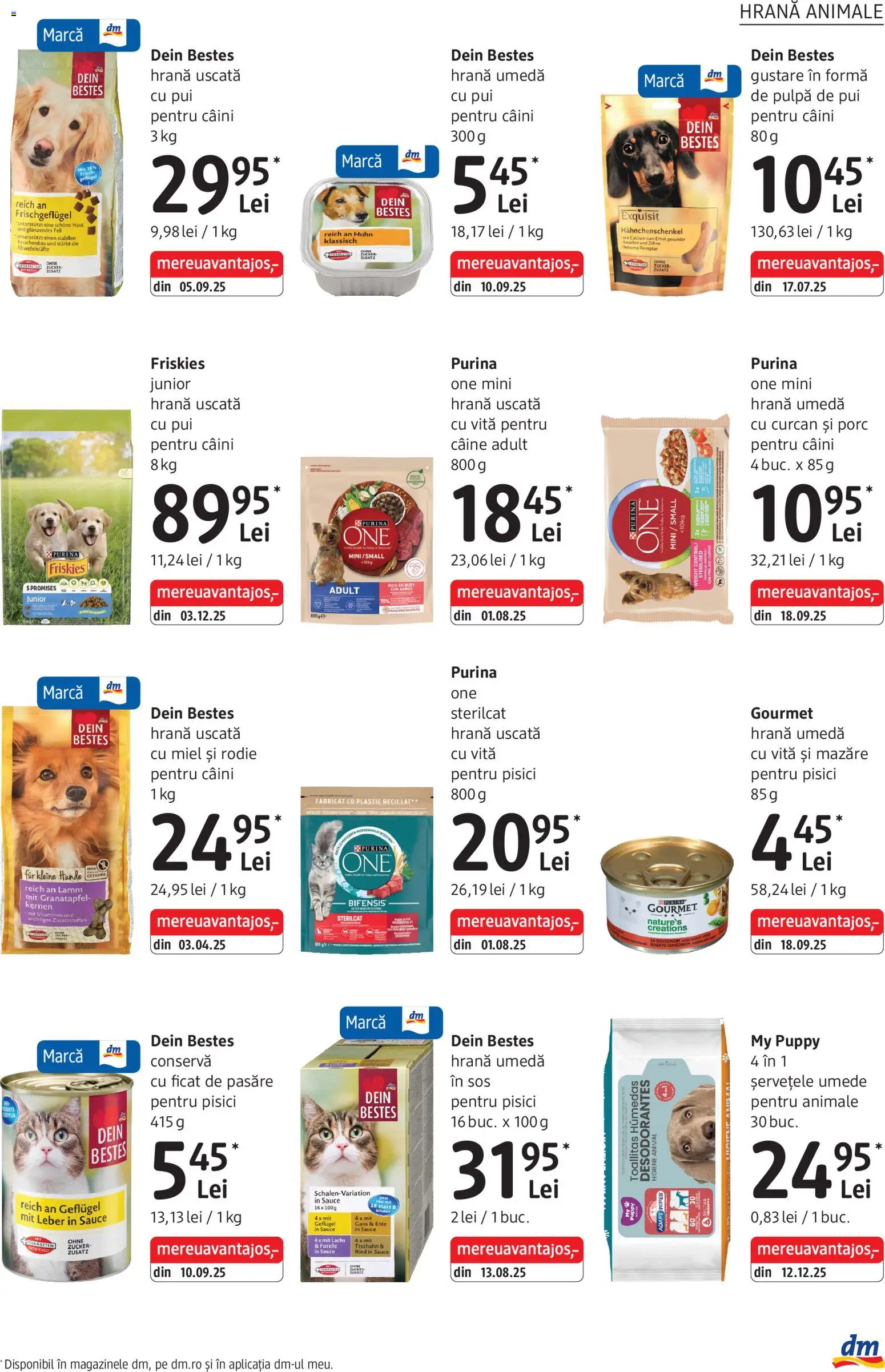 Catalog DM Drogerie Markt 5 - 30 Martie 2026 | Pagina 29 | Produse: Mazăre, Hacıyatmaz Kedi Oyuncağı, Șervețele umede, Sos
