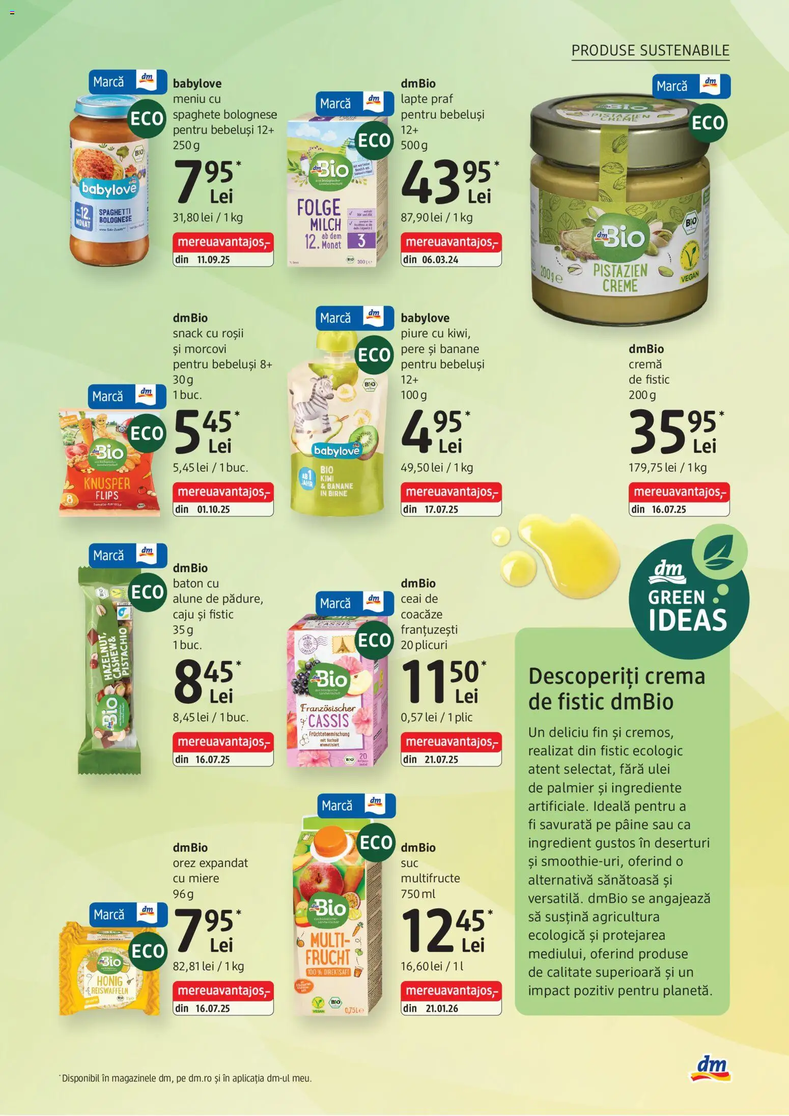 Catalog DM Drogerie Markt 5 - 30 Martie 2026 | Pagina 31 | Produse: Lapte praf, Alune, Lapte, Cremă