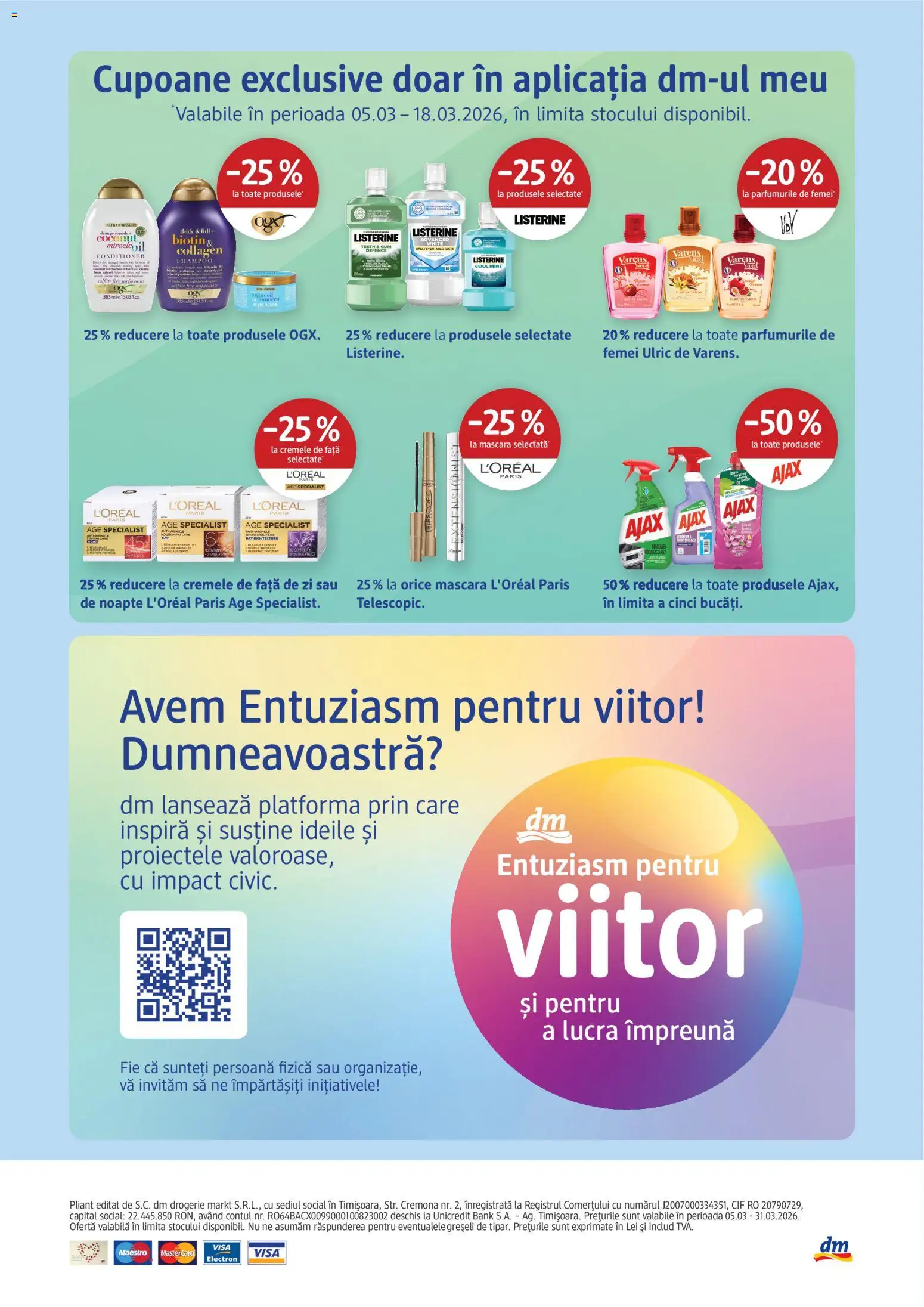 Catalog DM Drogerie Markt 5 - 30 Martie 2026 | Pagina 32 | Produse: Mascara, Peluş Köpek Yatağı