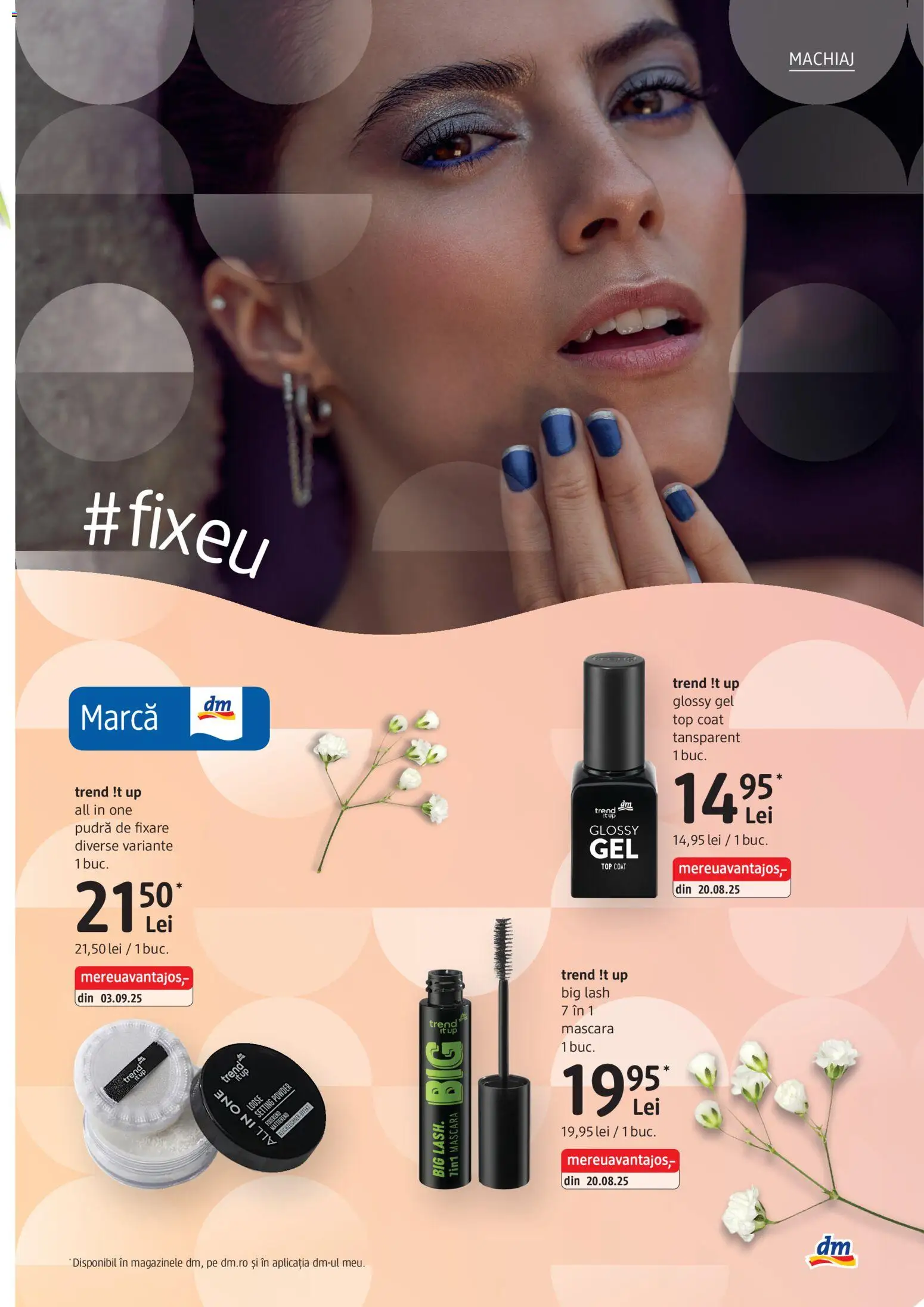 Catalog DM Drogerie Markt 5 - 30 Martie 2026 | Pagina 5 | Produse: Top coat, Top, Machiaj, Mascara