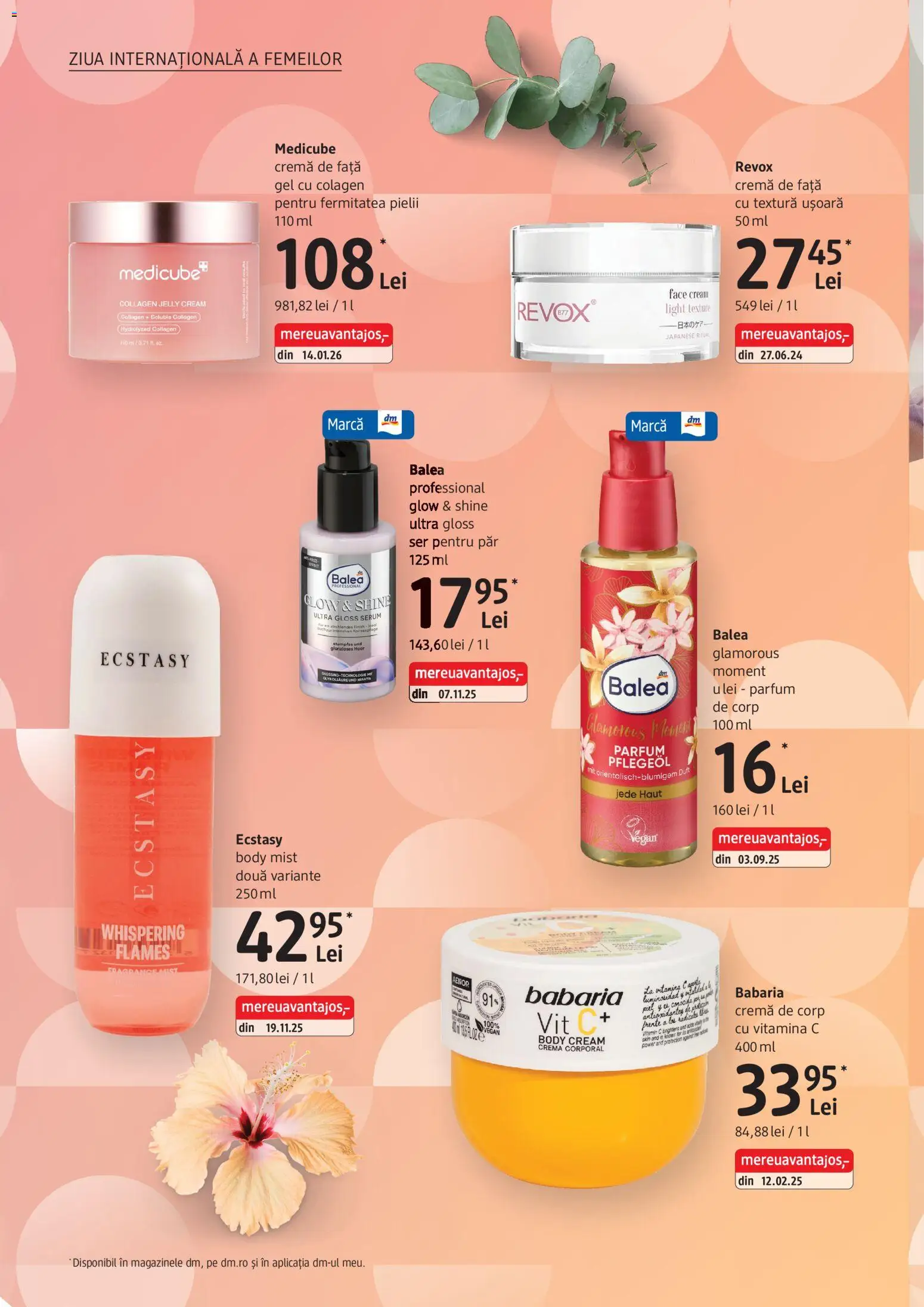 Catalog DM Drogerie Markt 5 - 30 Martie 2026 | Pagina 6 | Produse: Body, Parfum, Cremă, Ulei