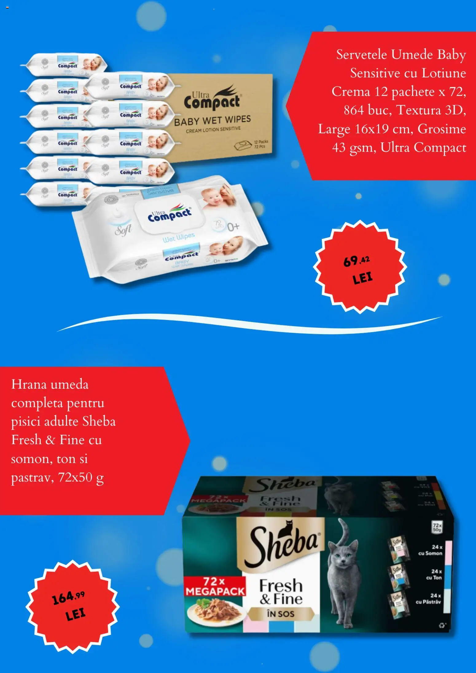 Catalog eMag 1 - 17 Martie 2026 | Pagina 3 | Produse: Cremă, Șervețele umede, Sos