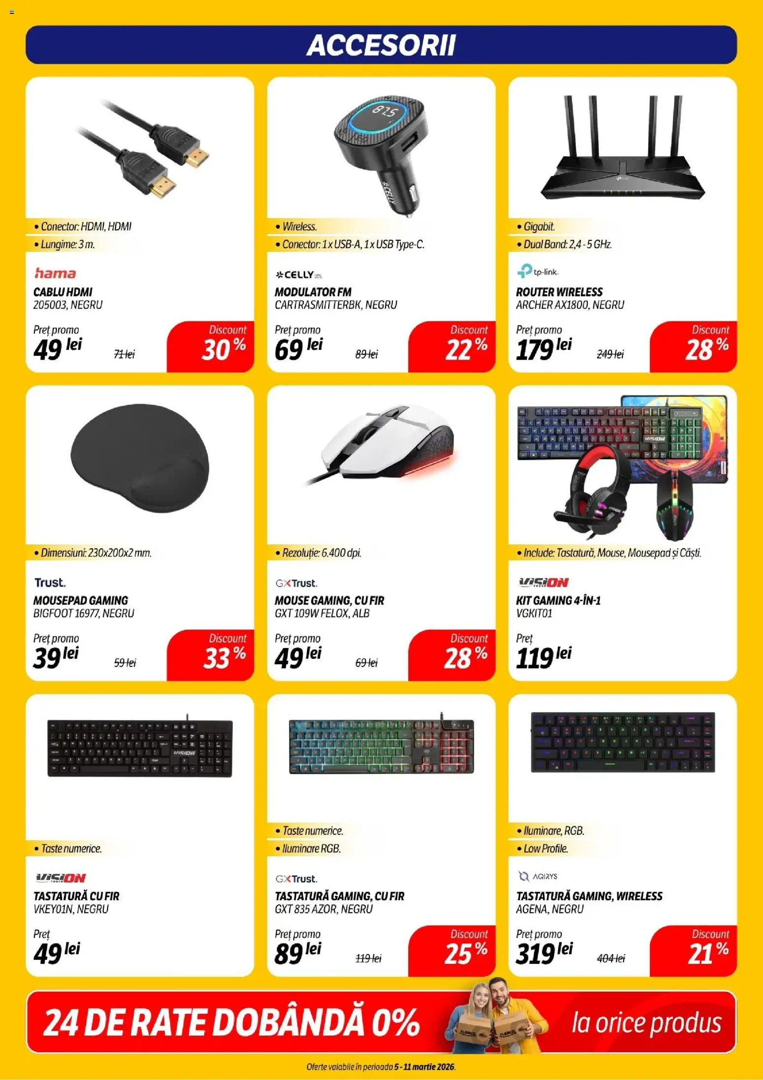 Catalog Flanco 5 - 10 Martie 2026 | Pagina 13 | Produse: Router, Tastatură, Conector, Usb