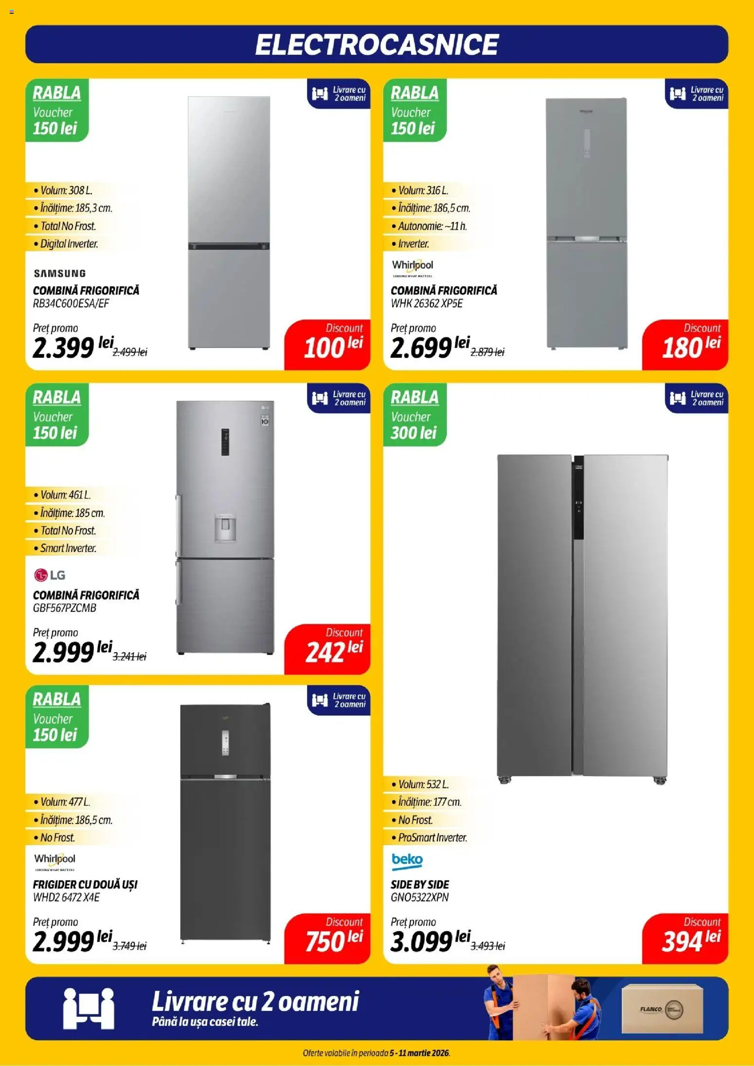 Catalog Flanco 5 - 10 Martie 2026 | Pagina 15 | Produse: Frigider, Ușă, Combină frigorifică