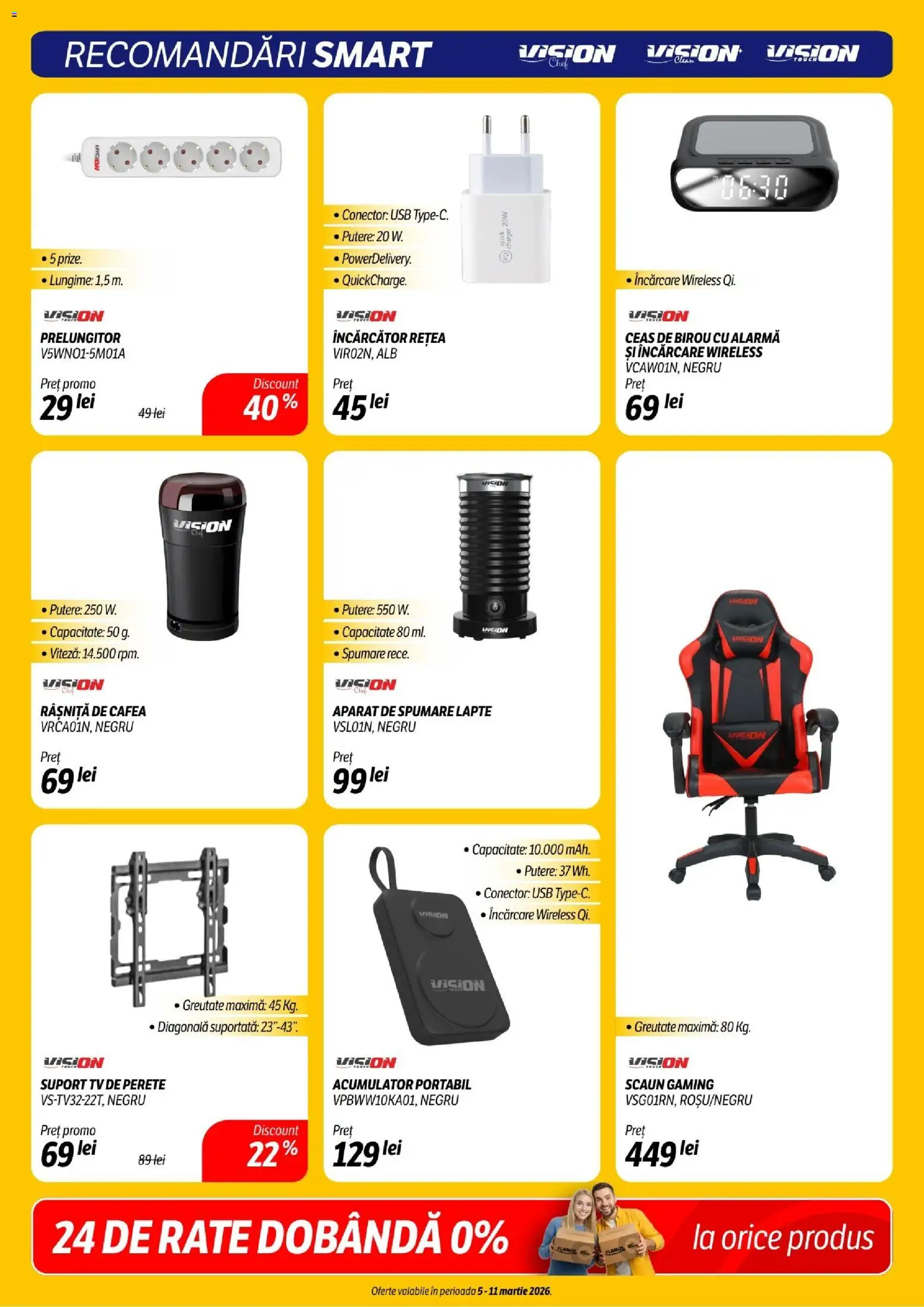 Catalog Flanco 5 - 10 Martie 2026 | Pagina 20 | Produse: Scaun gaming, Usb, Çikolatalı gofret, Scaun