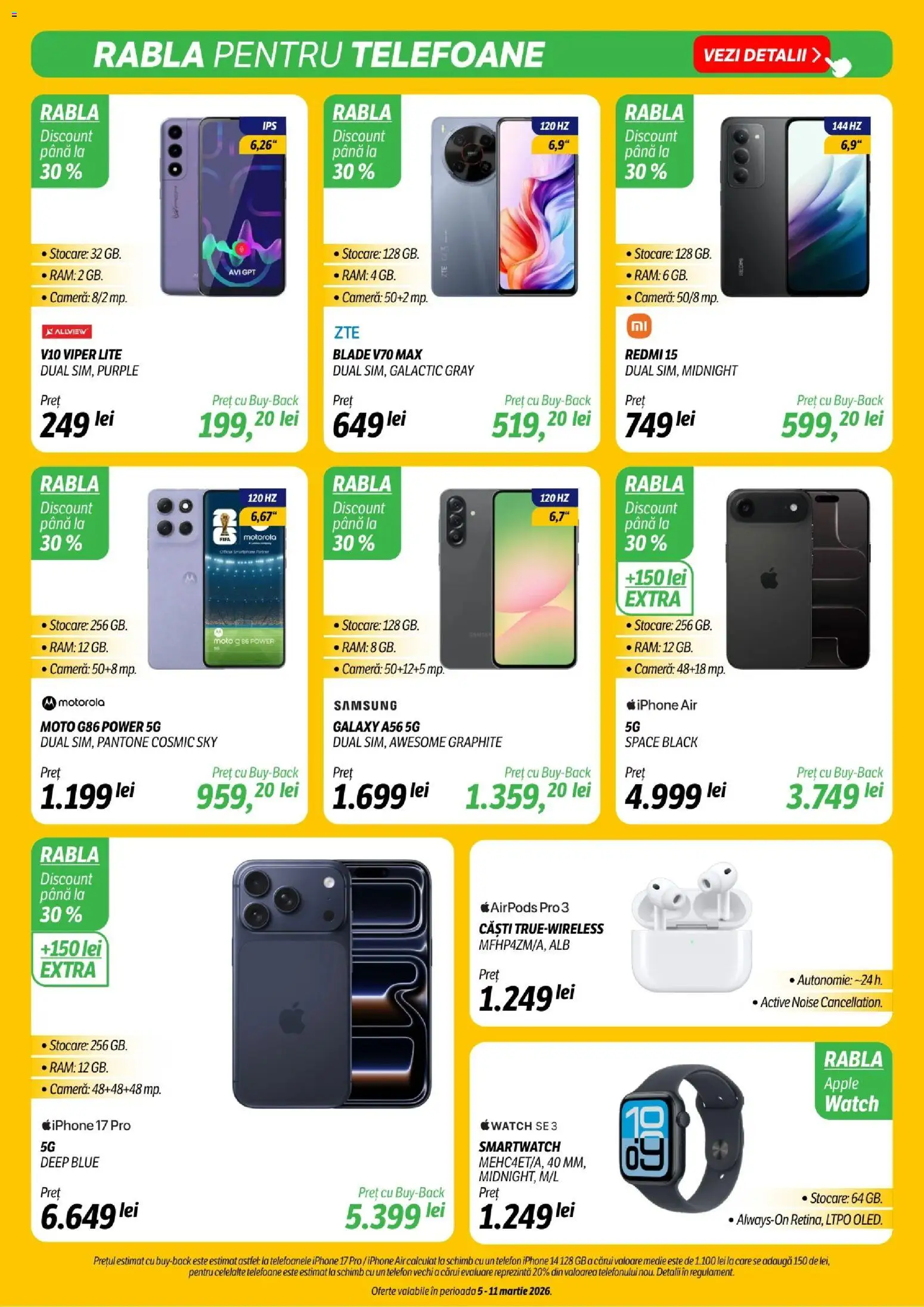 Catalog Flanco 5 - 10 Martie 2026 | Pagina 9 | Produse: Smartphone, Căști, Cameră, Smartwatch