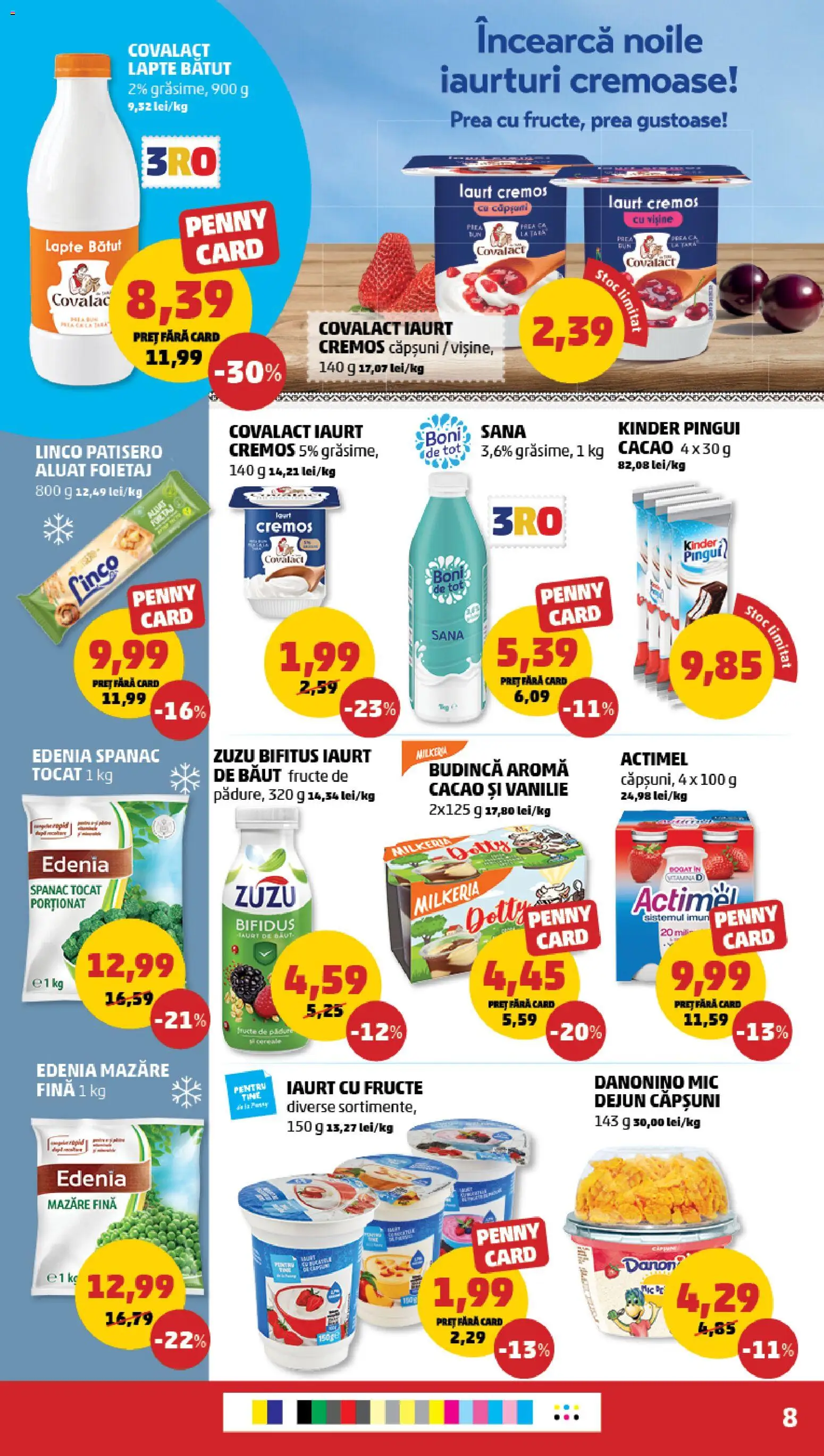 Catalog PENNY Market 4 - 9 Martie 2026 | Pagina 8 | Produse: Mazăre, Pară, Iaurt, Căpșuni