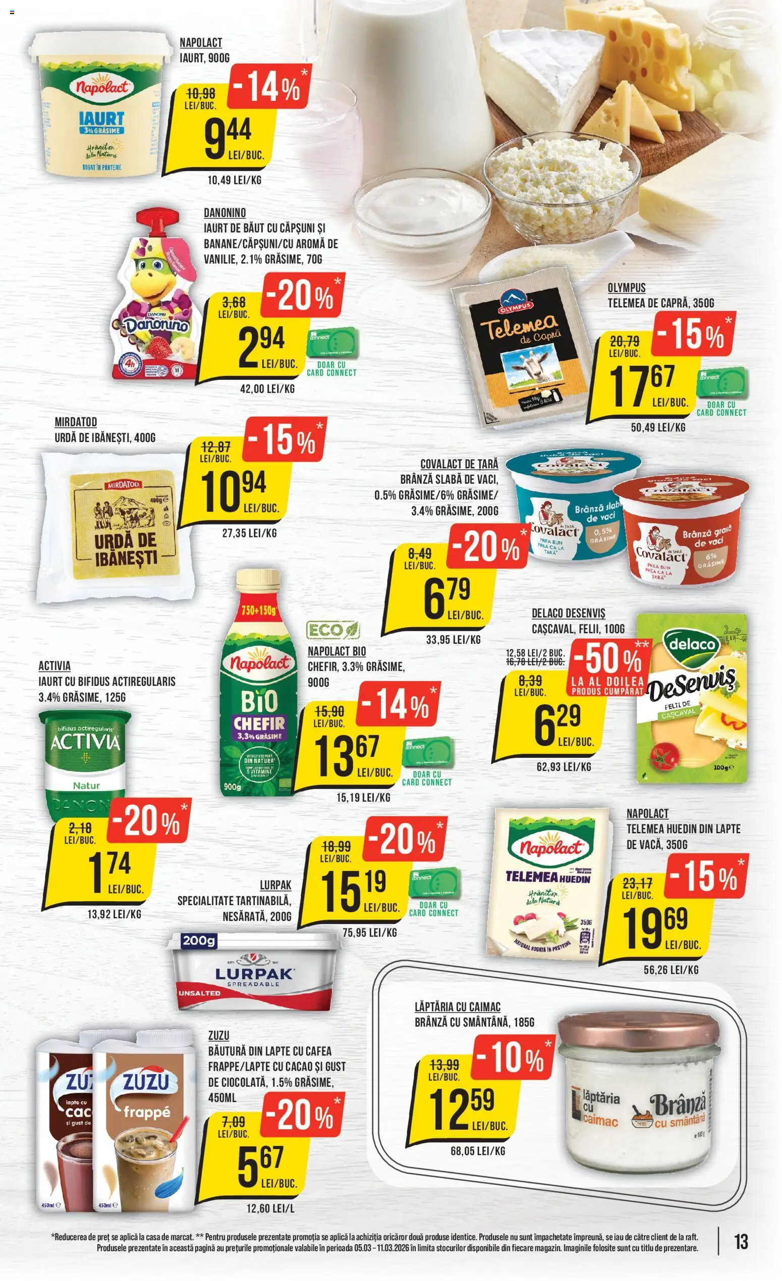 Catalog Mega Image 5 - 10 Martie 2026 | Pagina 13 | Produse: Tırnak makası, Brânză, Căpșuni, Smântână