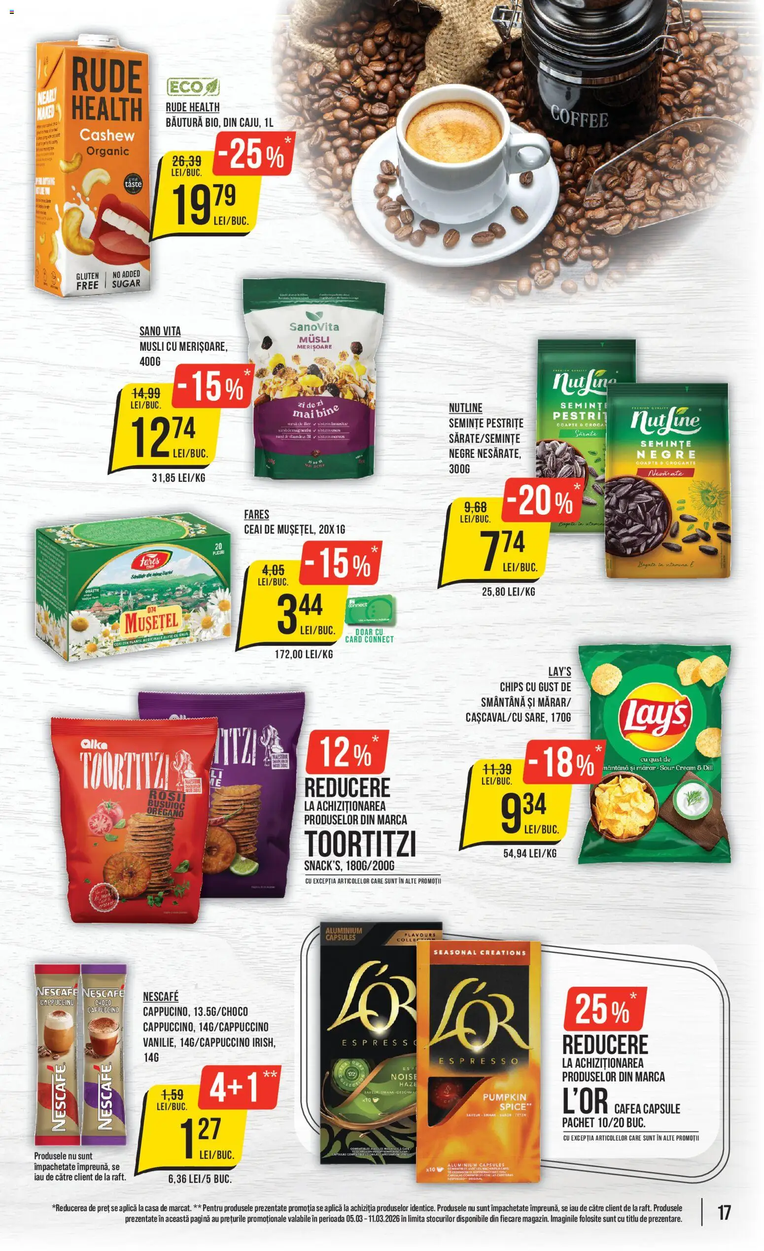 Catalog Mega Image 5 - 10 Martie 2026 | Pagina 17 | Produse: Cafea, Roșii, Smântână, Çocuk sutyeni