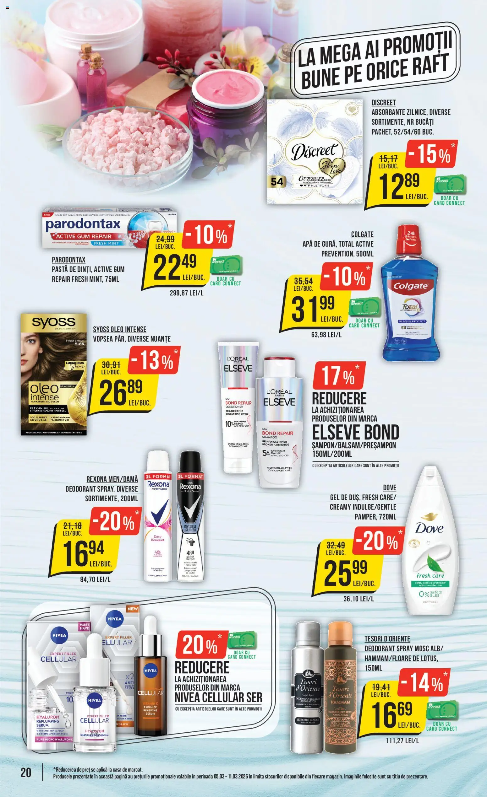 Catalog Mega Image 5 - 10 Martie 2026 | Pagina 20 | Produse: Serum, Vopsea, Raft, Deodorant