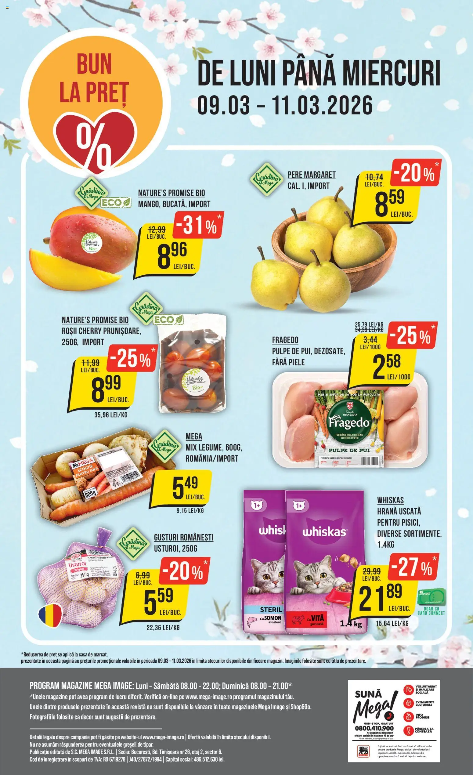 Catalog Mega Image 5 - 10 Martie 2026 | Pagina 24 | Produse: Şerit ödül, Roșii, Legume, Usturoi
