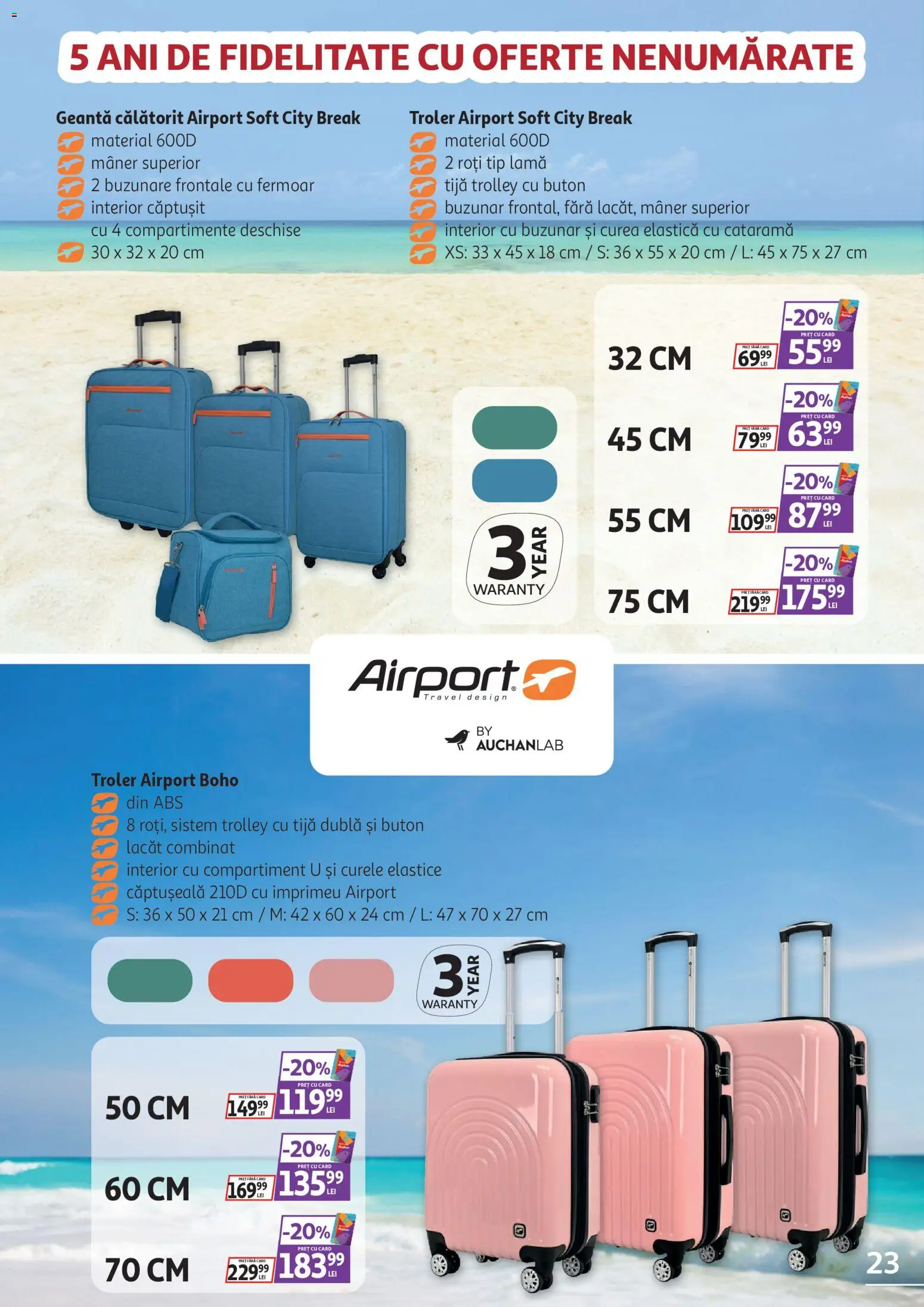 Catalog Auchan 4 - 23 Martie 2026 | Pagina 23 | Produse: Curea, Geantă, Mâner