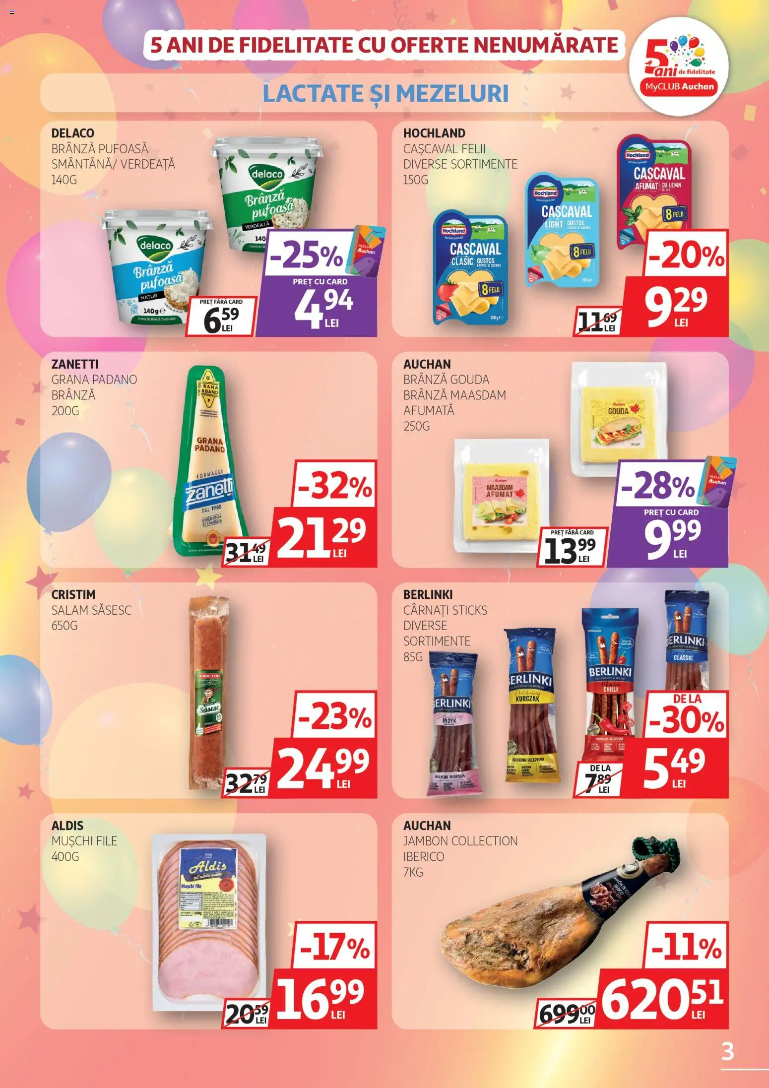 Catalog Auchan 4 - 23 Martie 2026 | Pagina 3 | Produse: Chilli, Salam, Gouda, Verdeață
