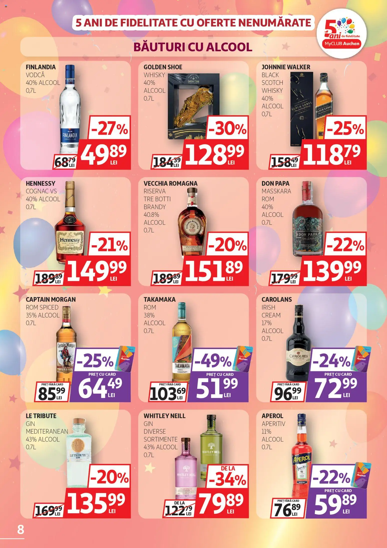 Catalog Auchan 4 - 23 Martie 2026 | Pagina 8 | Produse: Su ısıtıcı, Rom, Aperol