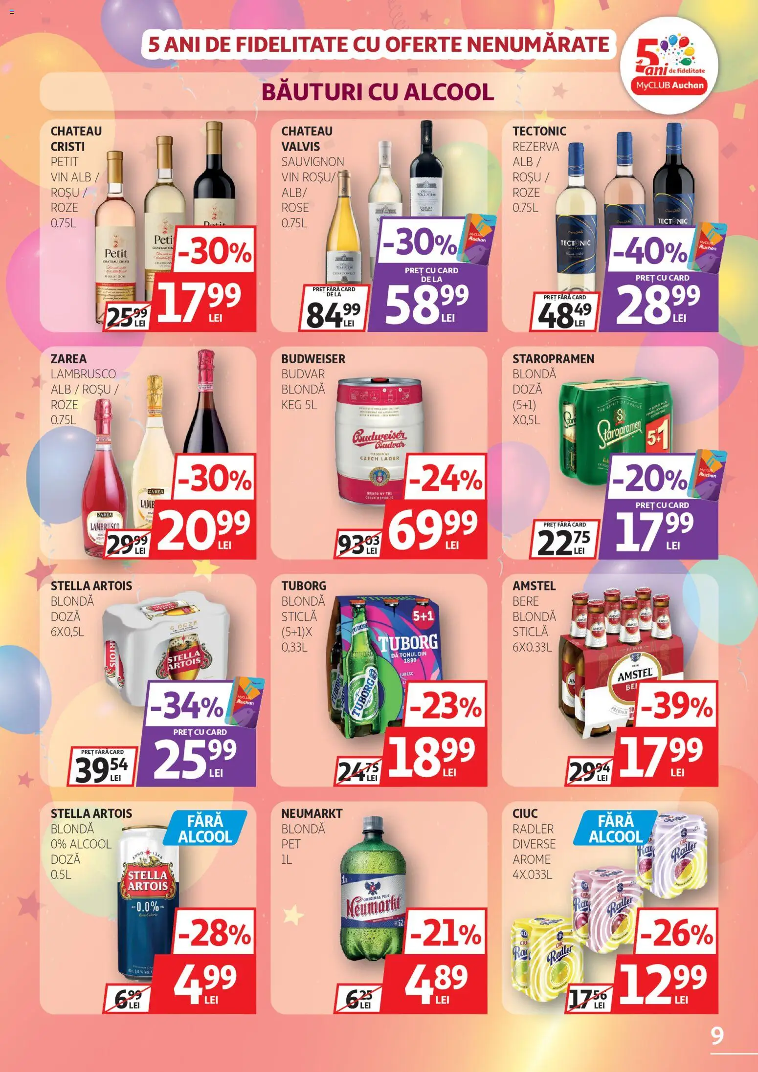 Catalog Auchan 4 - 23 Martie 2026 | Pagina 9 | Produse: Vin