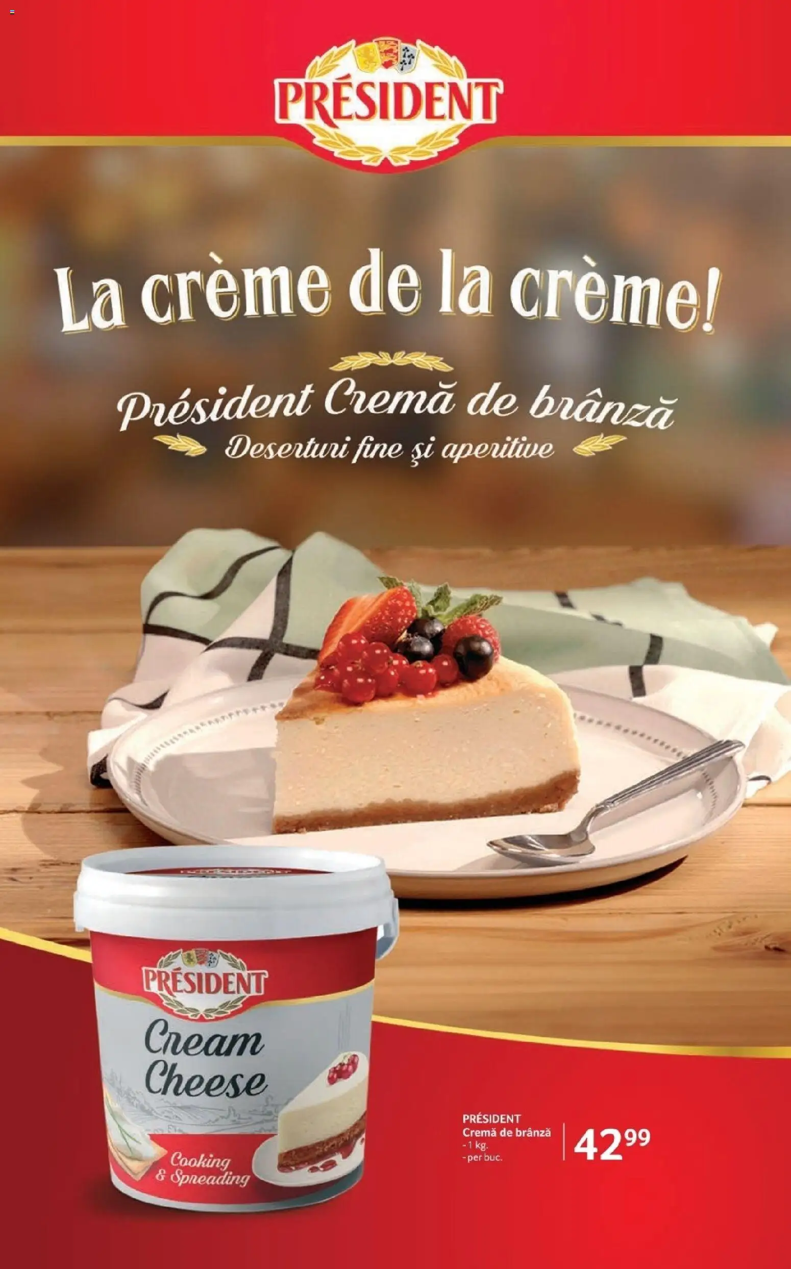 Catalog Selgros 6 - 18 Martie 2026 | Pagina 10 | Produse: Brânză, Cremă, Cremă de brânză
