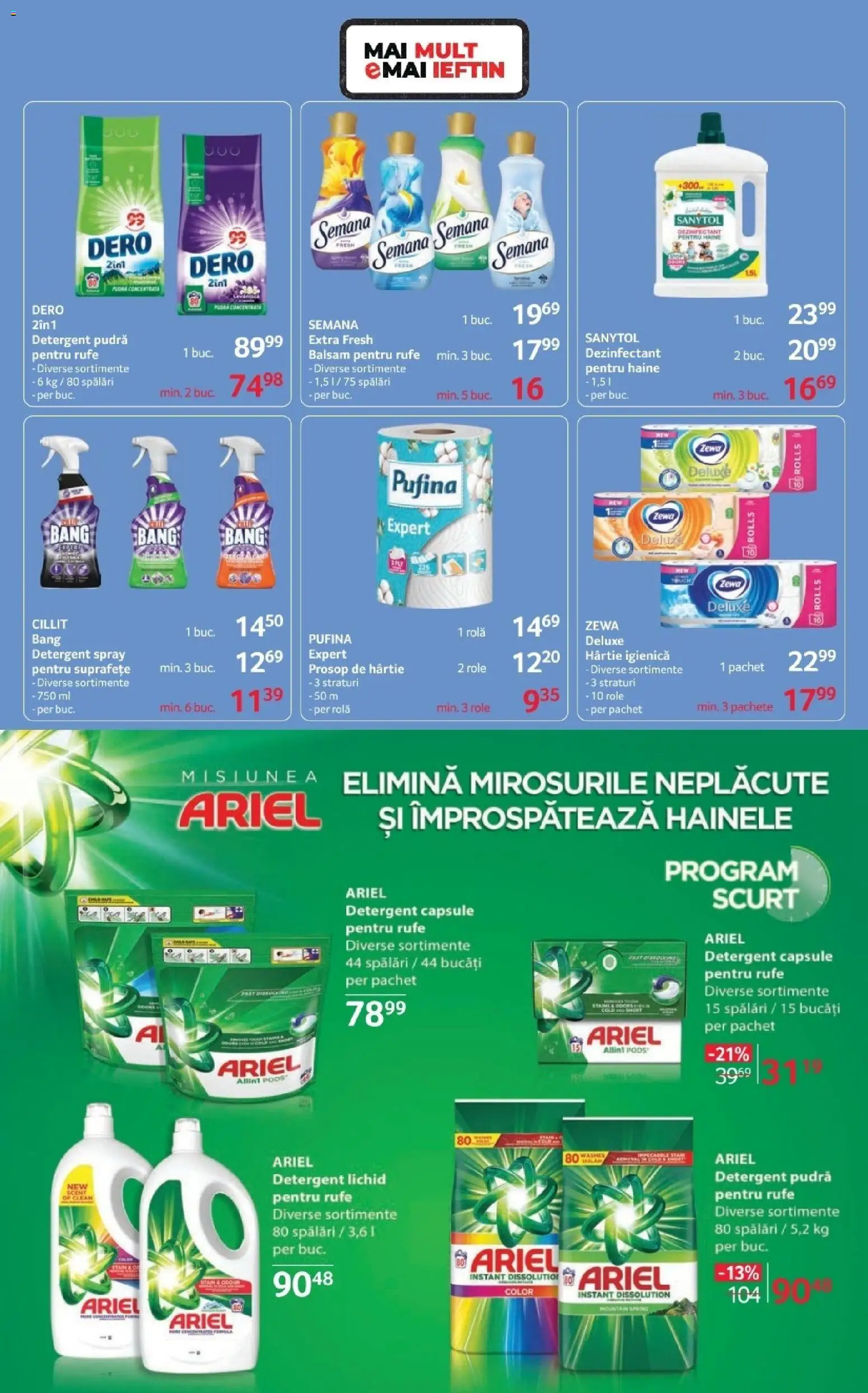 Catalog Selgros 6 - 18 Martie 2026 | Pagina 19 | Produse: Şerit ödül, Role, Pudră, Detergent