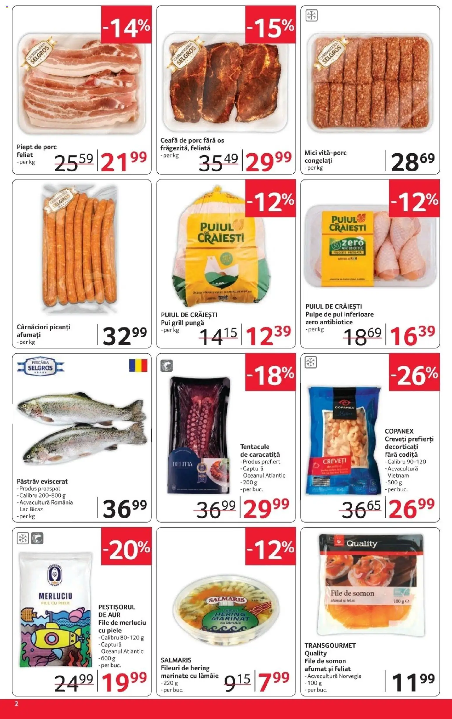 Catalog Selgros 6 - 18 Martie 2026 | Pagina 2 | Produse: Pungă, Grill, Keçeli kalem, Mici