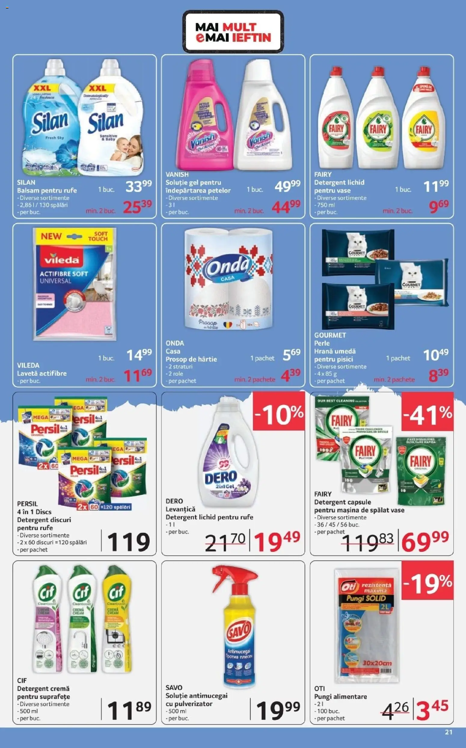 Catalog Selgros 6 - 18 Martie 2026 | Pagina 21 | Produse: Akrilik boya, Balsam, Yorgan, Îndepărtarea petelor