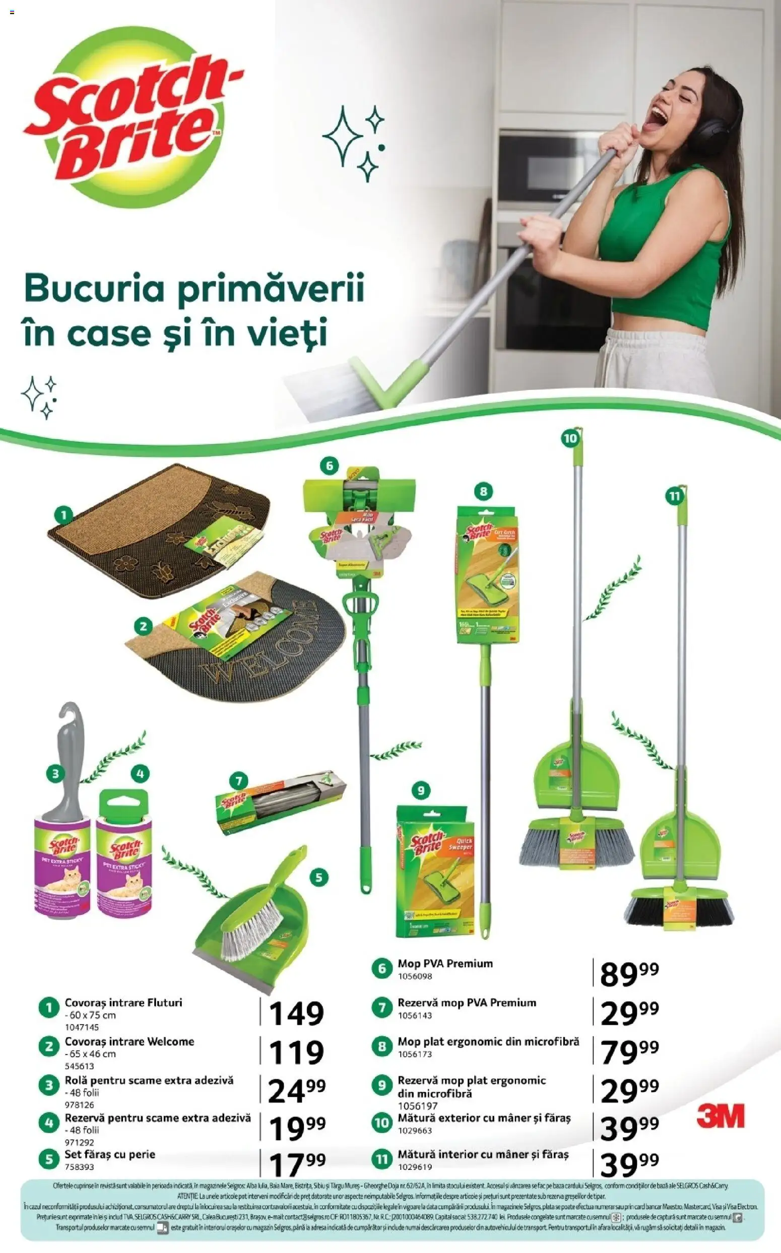 Catalog Selgros 6 - 18 Martie 2026 | Pagina 24 | Produse: Mop, Mătură, Perie, Bisiklet Aparatları