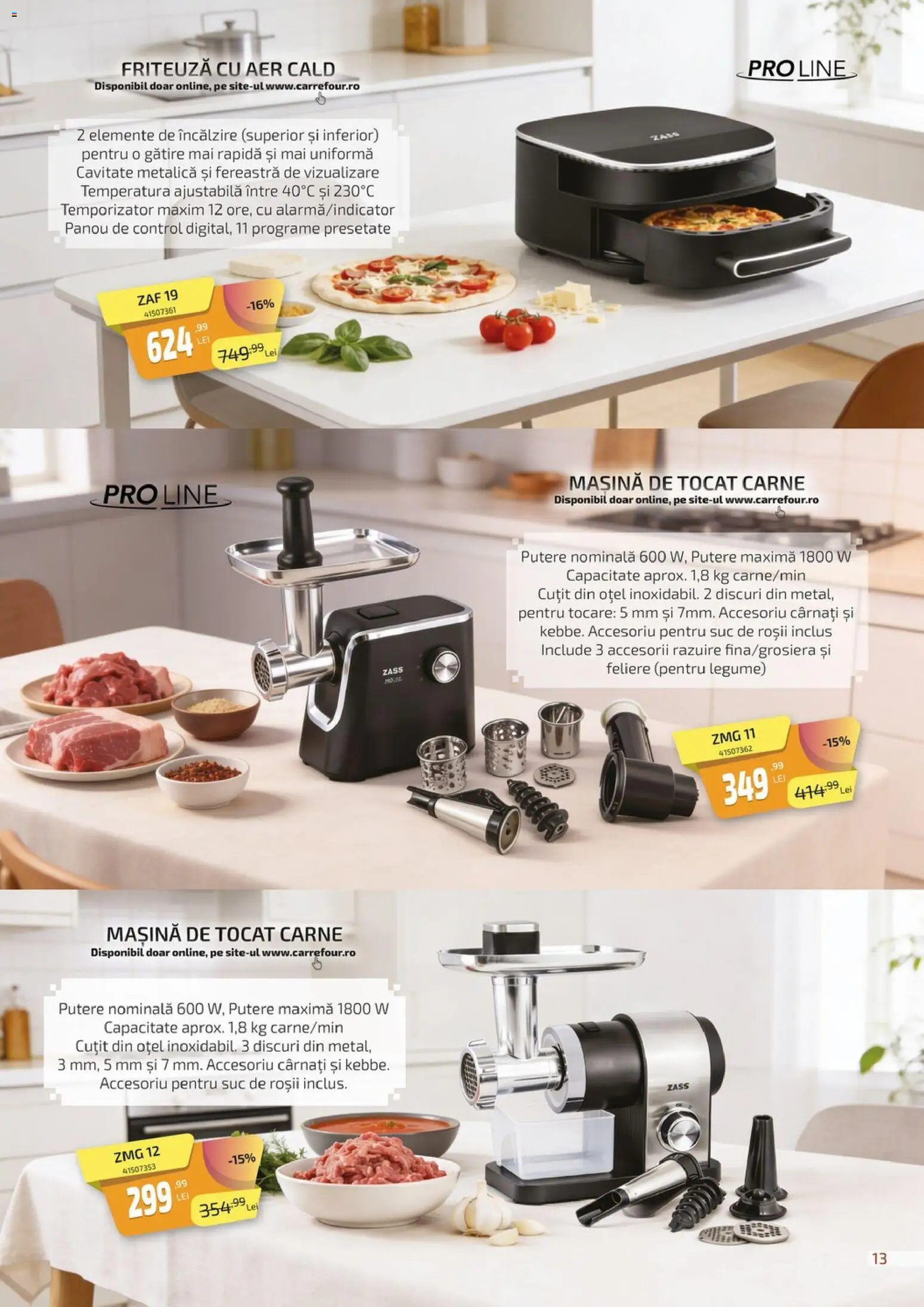 Catalog Carrefour 27 Februarie - 15 Aprilie 2026 | Pagina 13 | Produse: Ginseng, Suc, Roșii, Cârnați