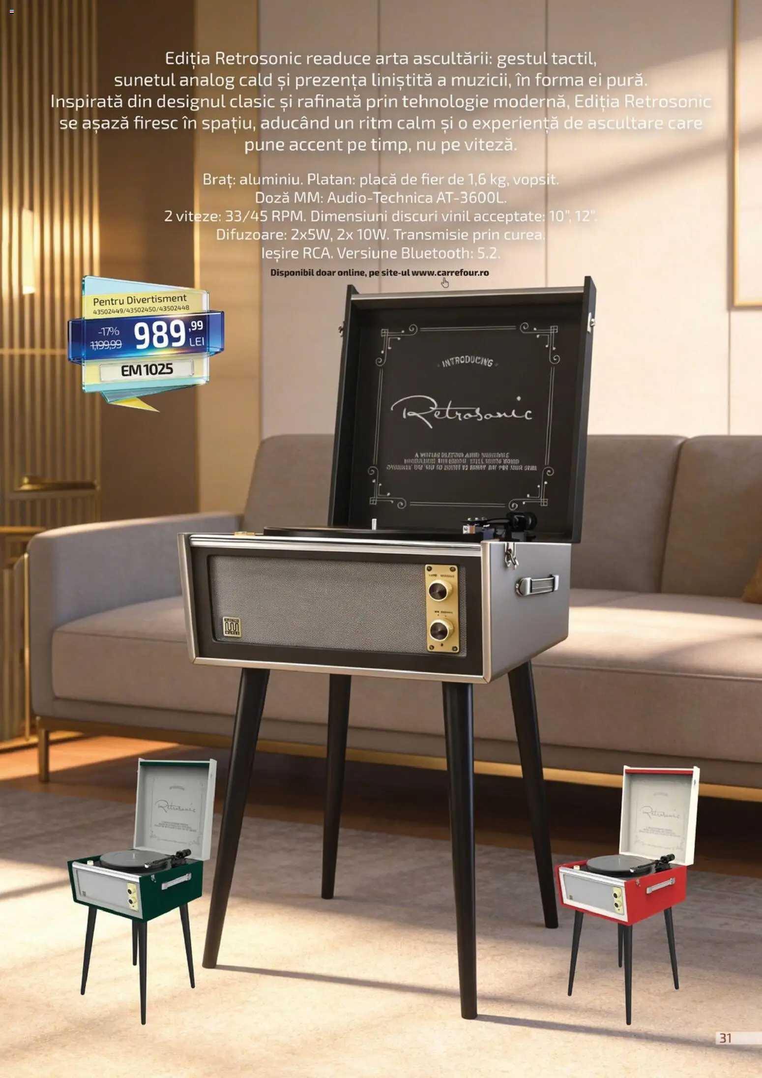 Catalog Carrefour 27 Februarie - 15 Aprilie 2026 | Pagina 31 | Produse: Curea