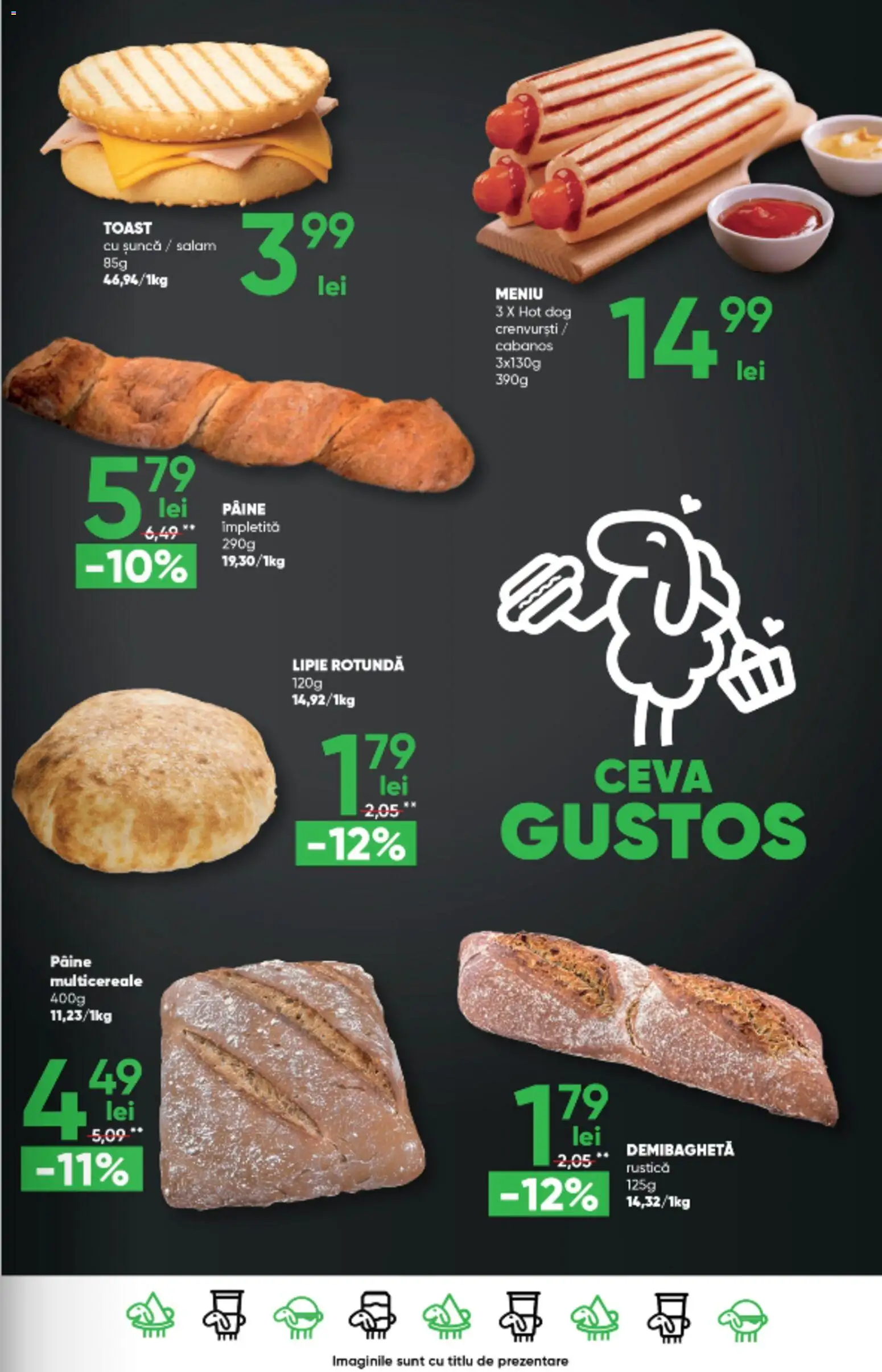 Catalog Profi 4 - 16 Martie 2026 | Pagina 19 | Produse: Crenvurști, Pâine, Salam, Șuncă