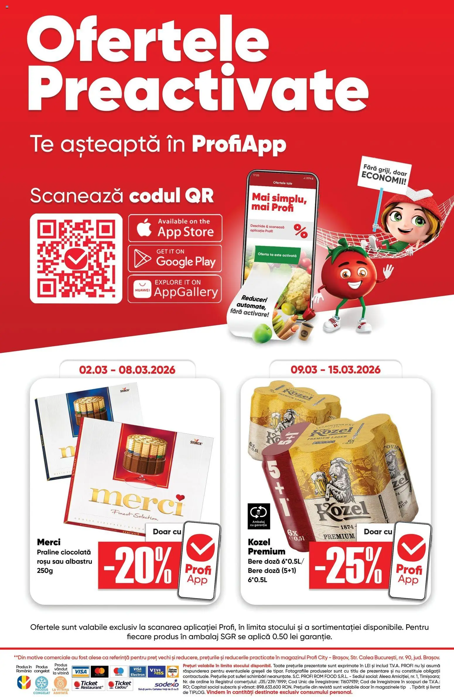 Catalog Profi 4 - 16 Martie 2026 | Pagina 7 | Produse: Vitrină, Ciocolată, Bere, Rom