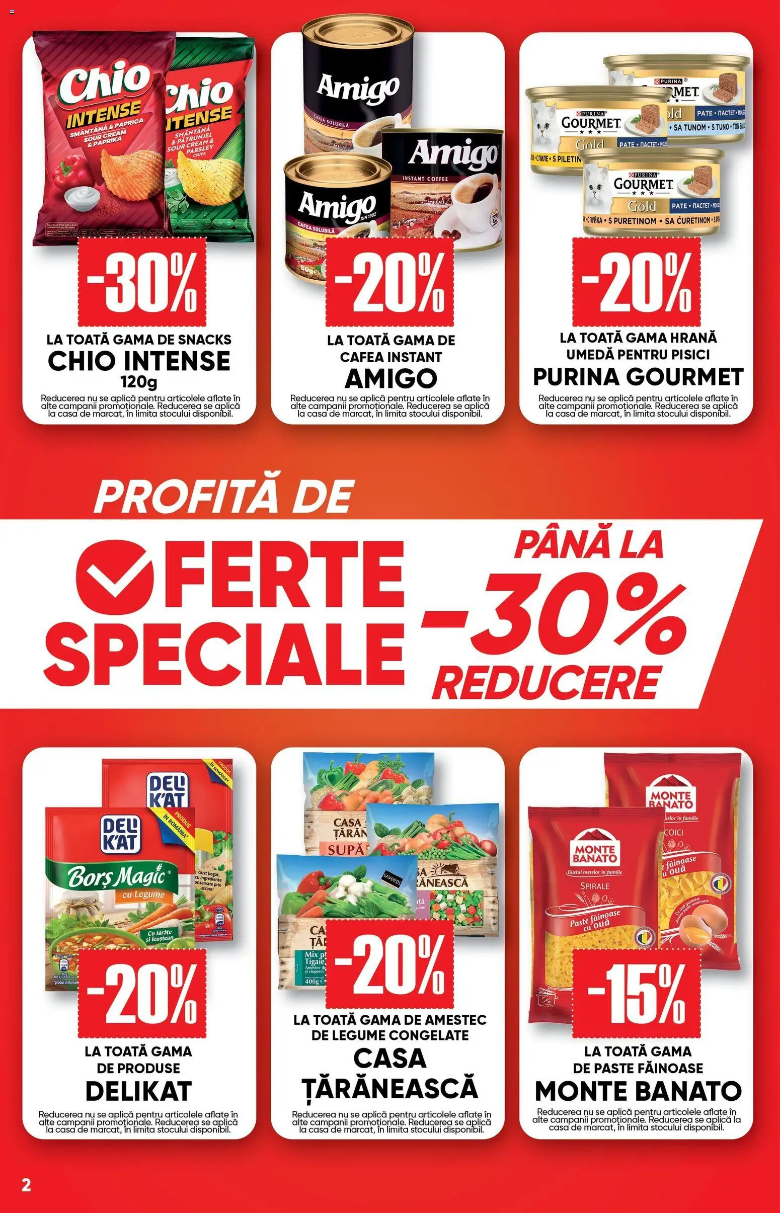 Catalog Profi 4 - 16 Martie 2026 | Pagina 2 | Produse: Pătrunjel, Ouă, Cafea, Paste