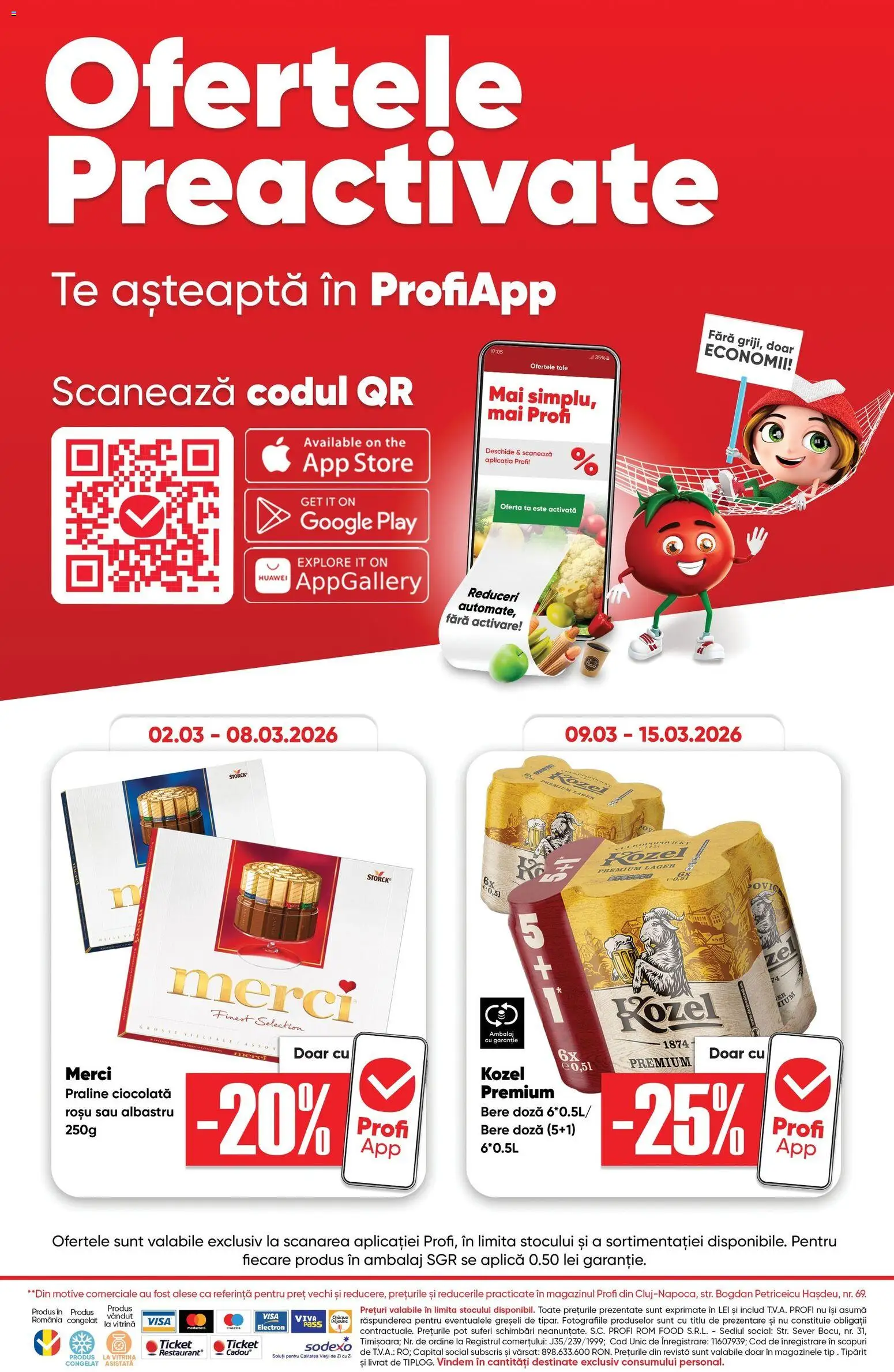 Catalog Profi 4 - 16 Martie 2026 | Pagina 7 | Produse: Vitrină, Praline, Ciocolată, Bere