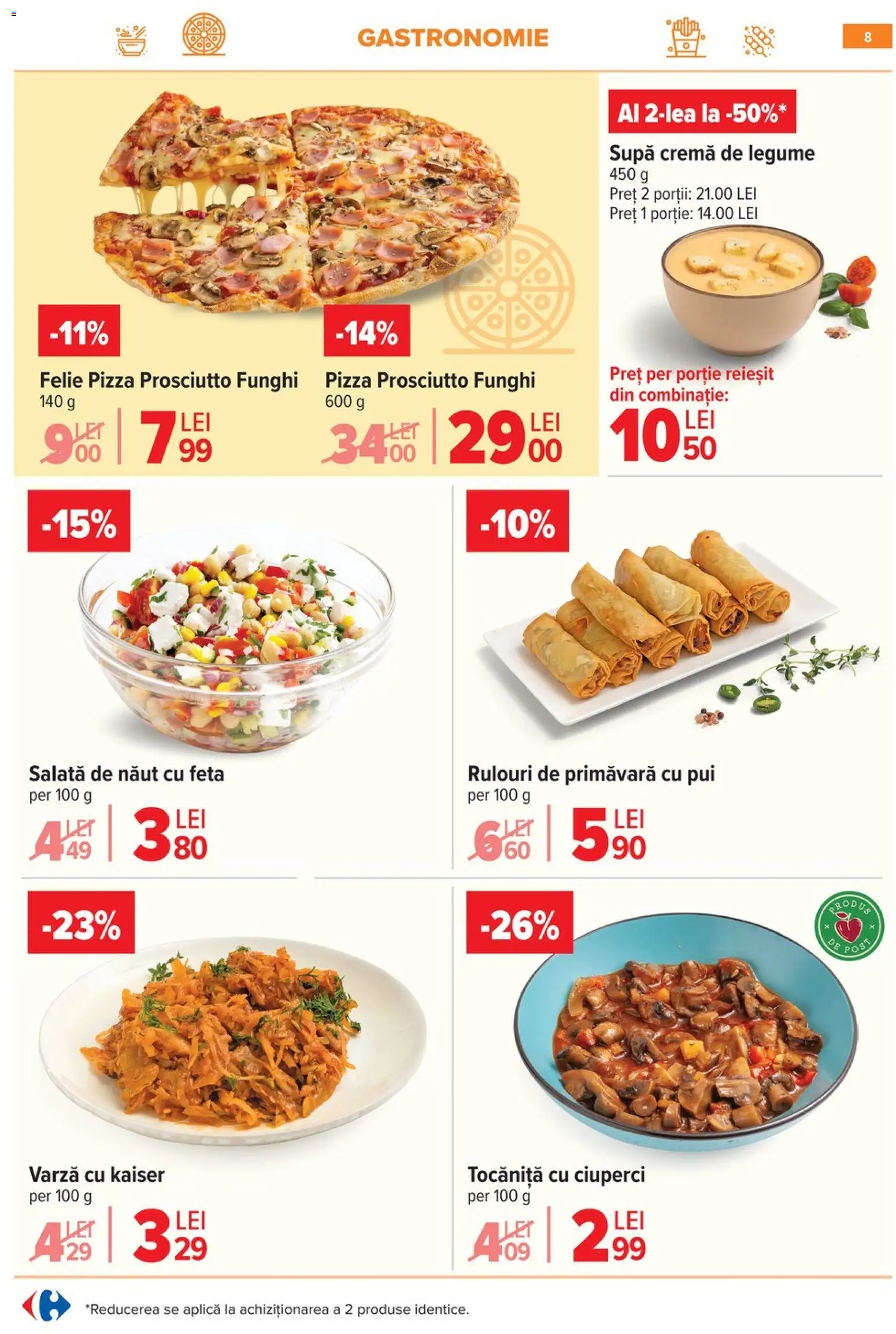Catalog Carrefour 9 - 16 Martie 2026 | Pagina 11 | Produse: Varză, Ciuperci, Pizza, Legume