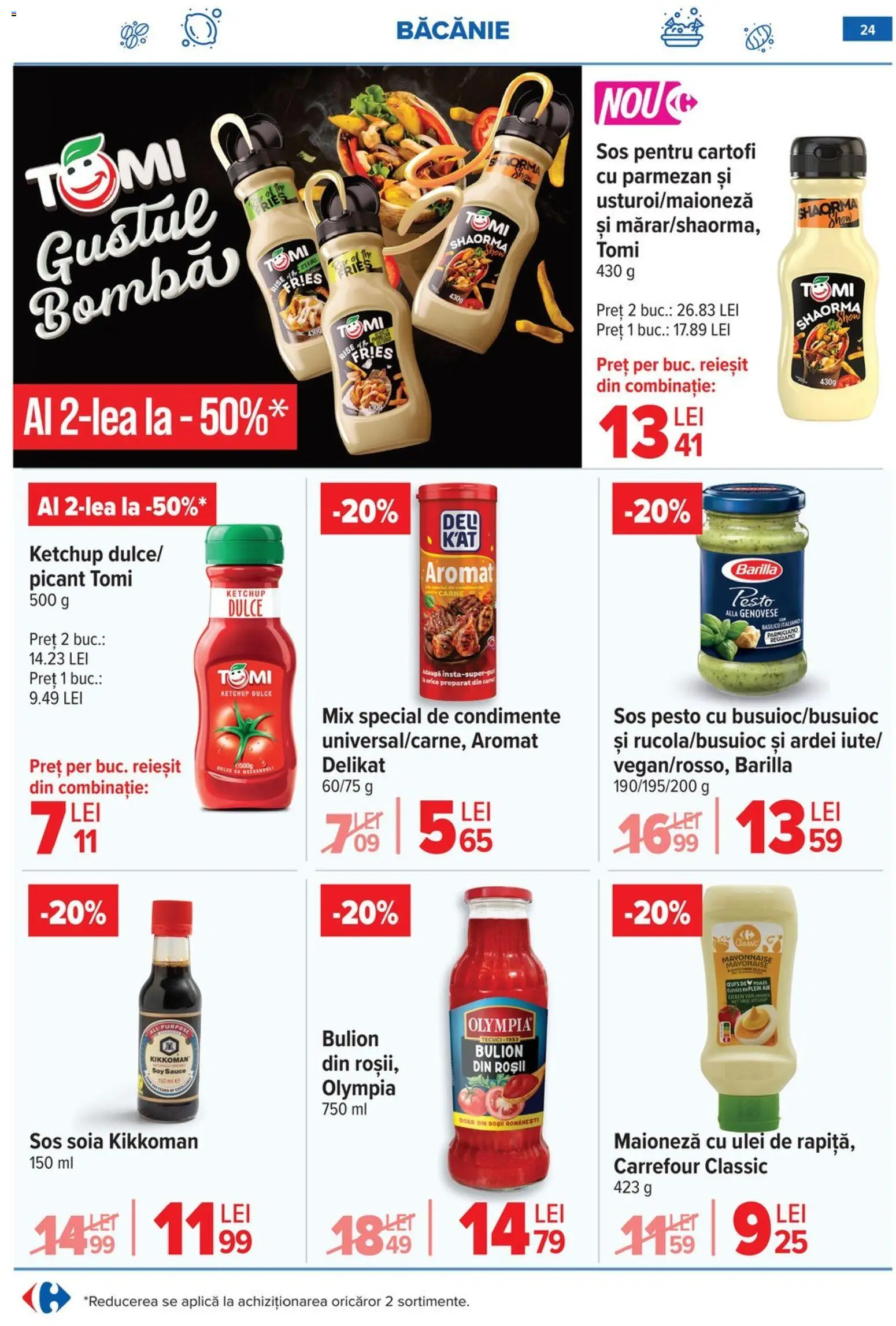 Catalog Carrefour 9 - 16 Martie 2026 | Pagina 27 | Produse: Condimente, Cartofi, Maioneză, Sos