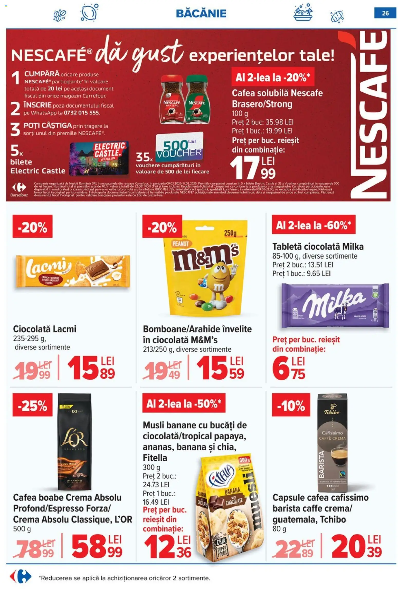 Catalog Carrefour 9 - 16 Martie 2026 | Pagina 29 | Produse: Tabletă, Lapte, Ciocolată, Banane