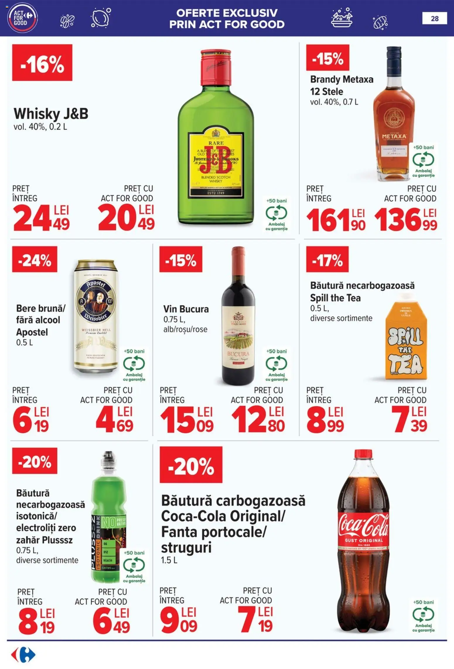 Catalog Carrefour 9 - 16 Martie 2026 | Pagina 31 | Produse: Struguri, Vin, Bere, Zahăr