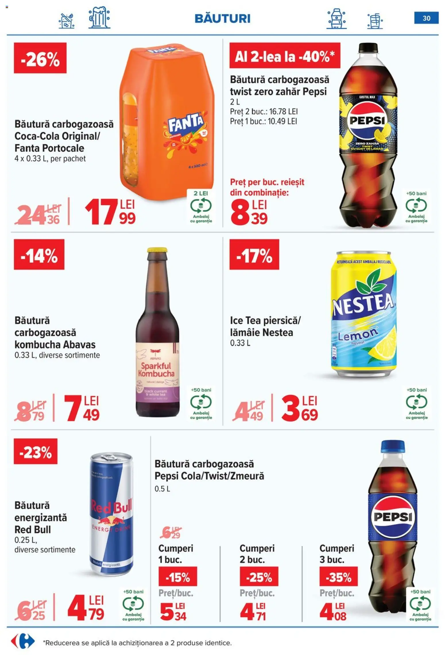 Catalog Carrefour 9 - 16 Martie 2026 | Pagina 33 | Produse: Köpek Sabunu, Portocale, Ice tea, Lămâie