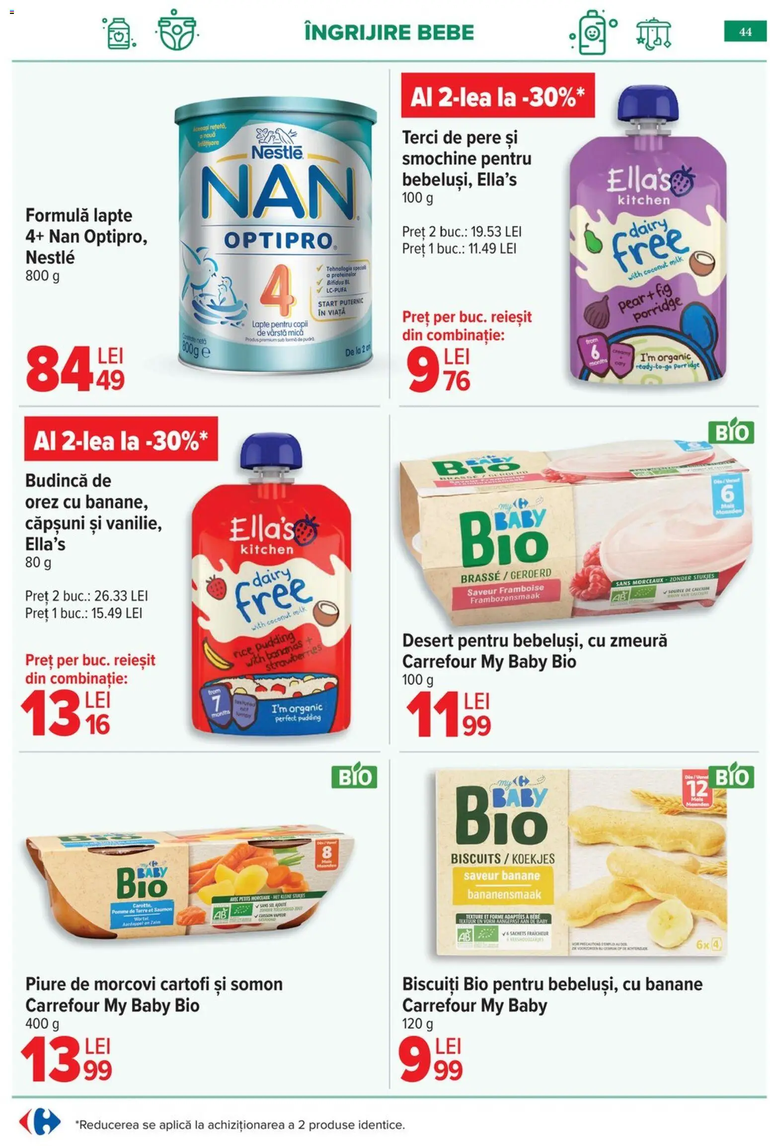 Catalog Carrefour 9 - 16 Martie 2026 | Pagina 47 | Produse: Zmeură, Lapte, Banane, Morcovi