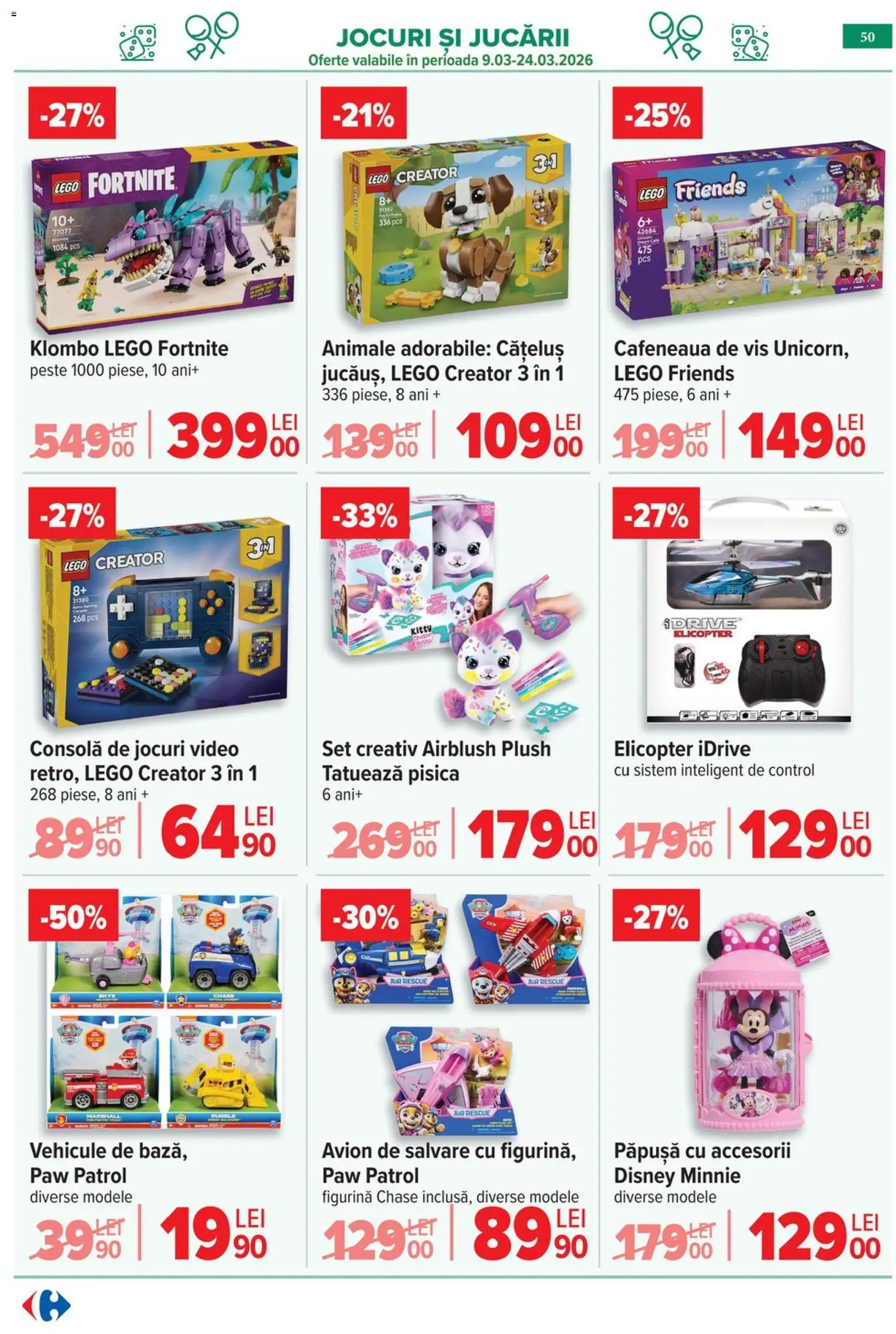 Catalog Carrefour 9 - 16 Martie 2026 | Pagina 53 | Produse: Video, Pește