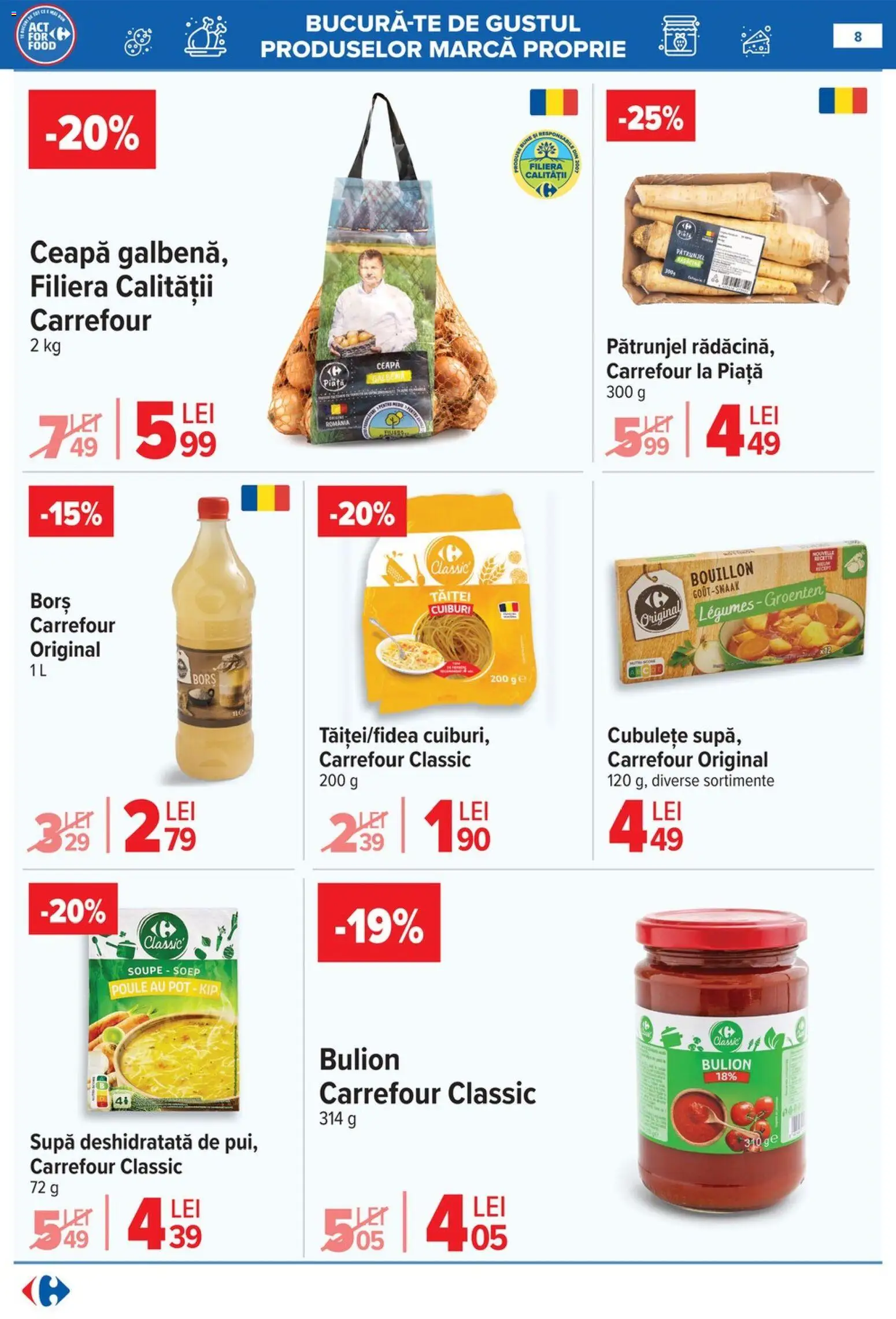 Catalog Carrefour 9 - 16 Martie 2026 | Pagina 11 | Produse: Pătrunjel, Borș, Ceapă