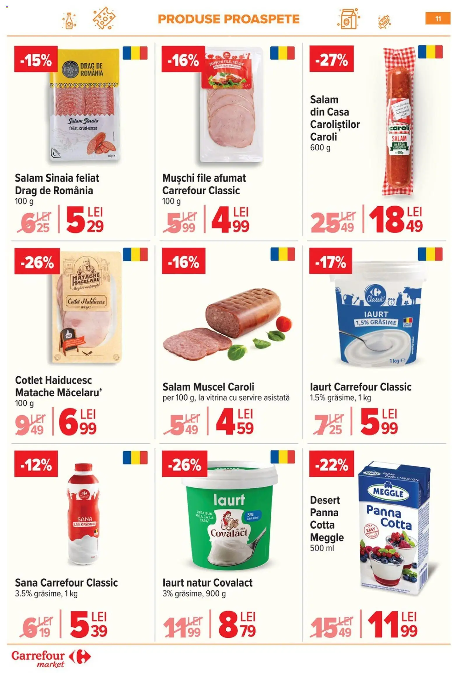 Catalog Carrefour 9 - 16 Martie 2026 | Pagina 14 | Produse: Lait de coco, Vitrină, Iaurt, Salam