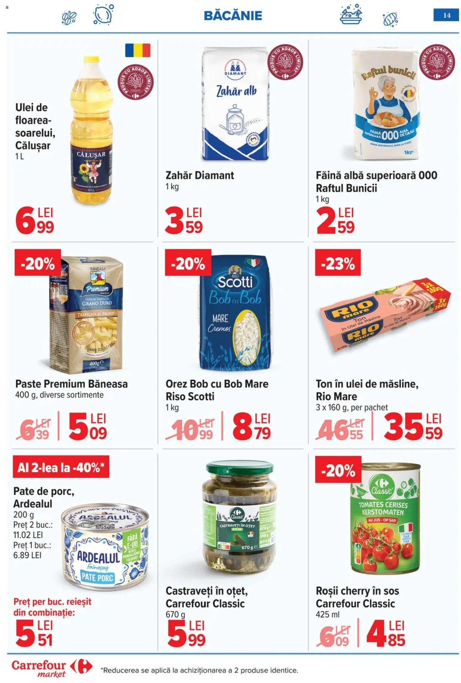Catalog Carrefour 9 - 16 Martie 2026 | Pagina 17 | Produse: Pate, Paste, Sos, Zahăr