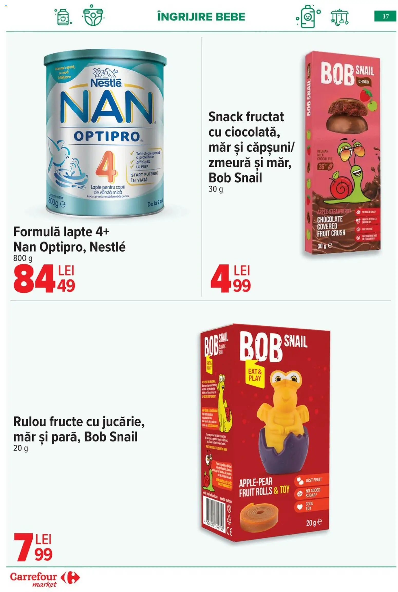 Catalog Carrefour 9 - 16 Martie 2026 | Pagina 20 | Produse: Zmeură, Pudră, Lapte, Fructe