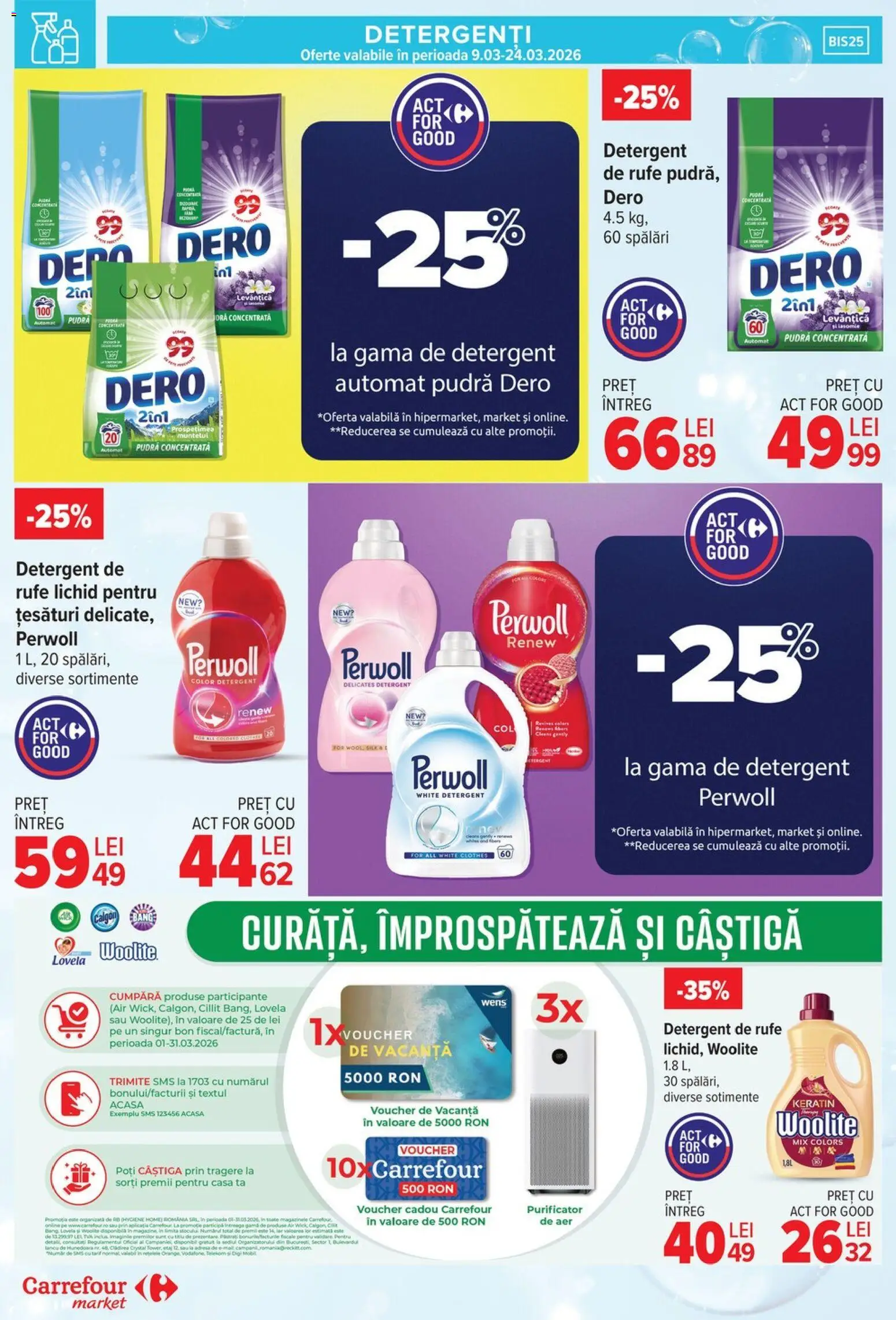 Catalog Carrefour 9 - 16 Martie 2026 | Pagina 29 | Produse: Pudră, Detergent
