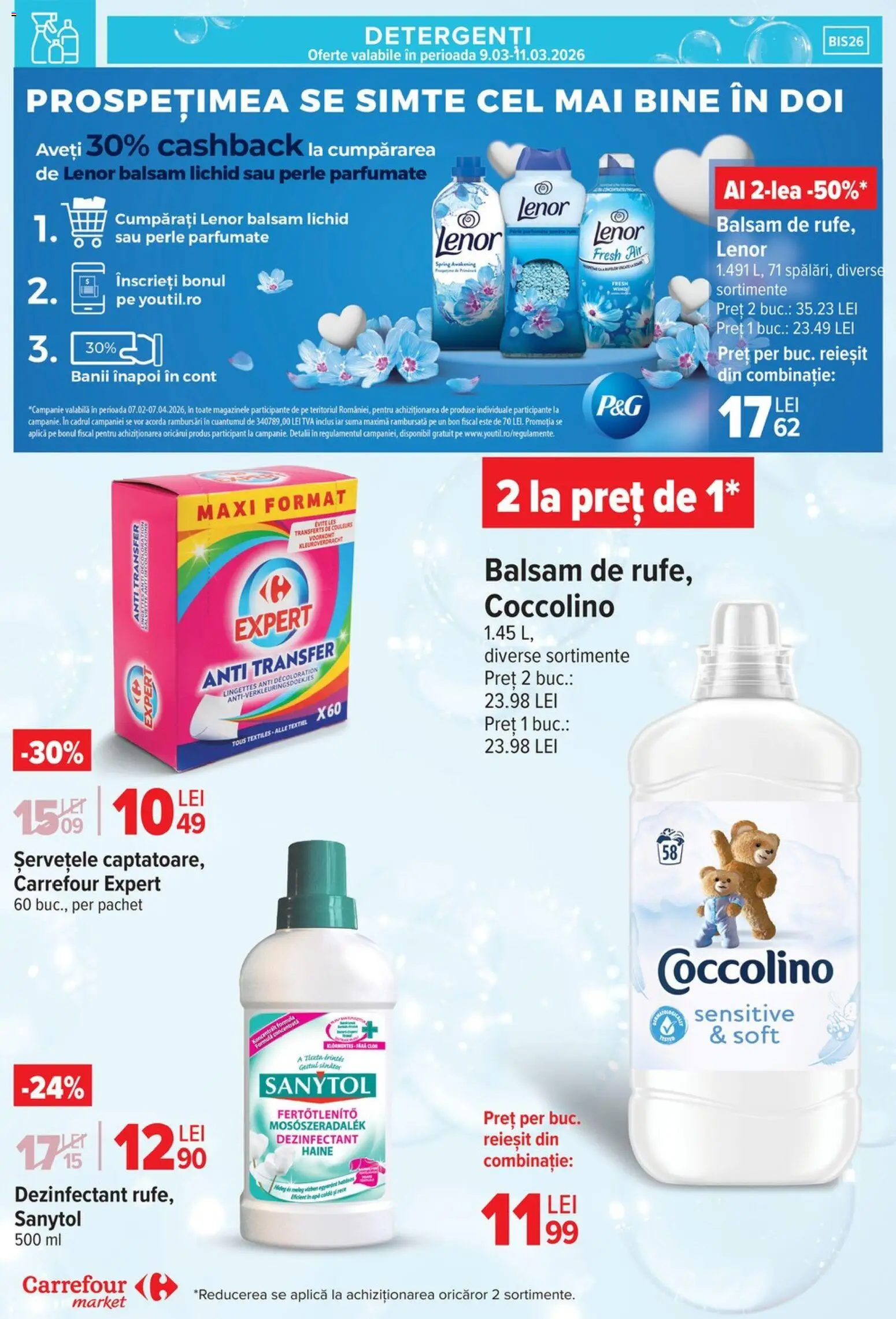 Catalog Carrefour 9 - 16 Martie 2026 | Pagina 31 | Produse: Akrilik boya, Balsam, Haine